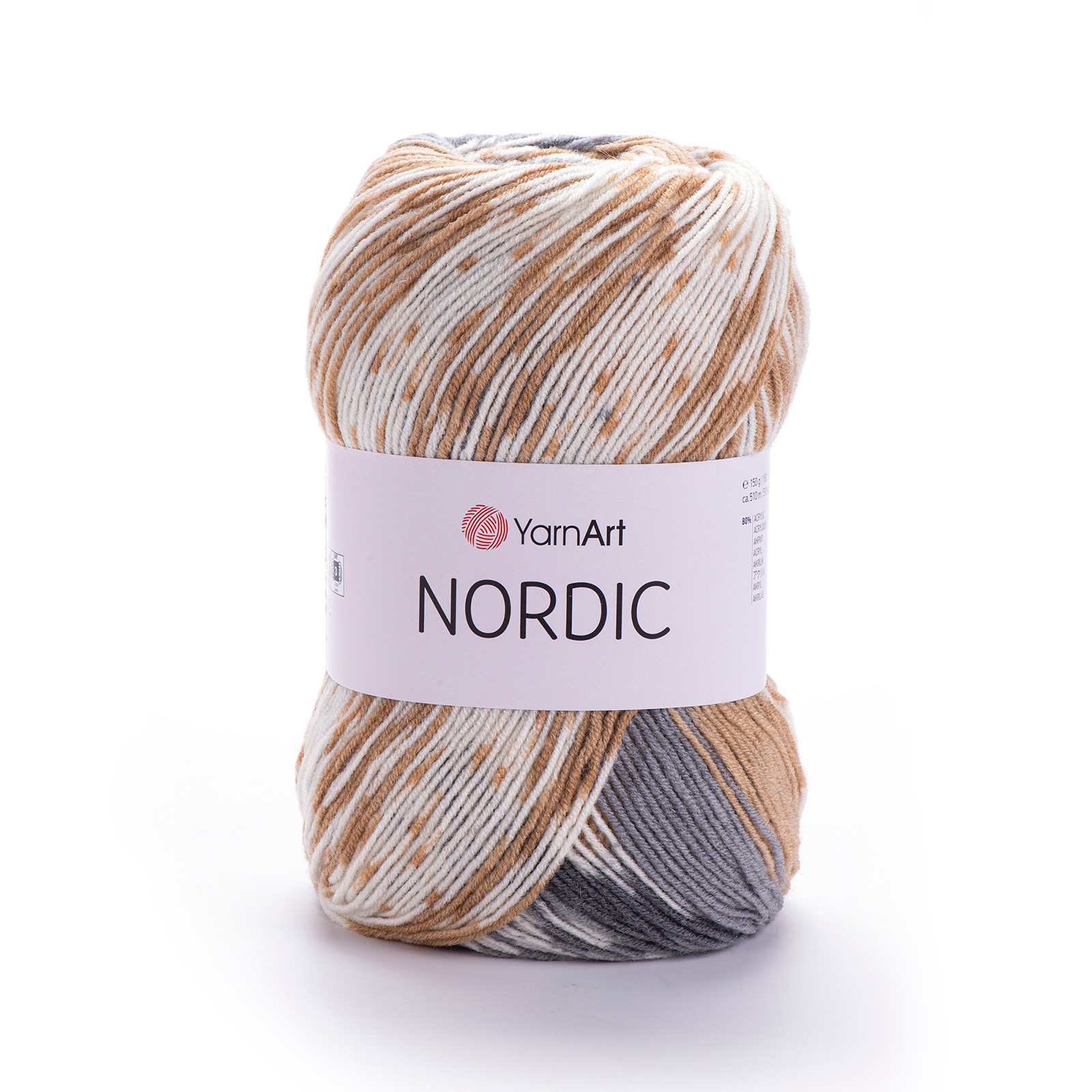 yarnart nordic - toffee (657) - 150gr (510mt) | 1pc