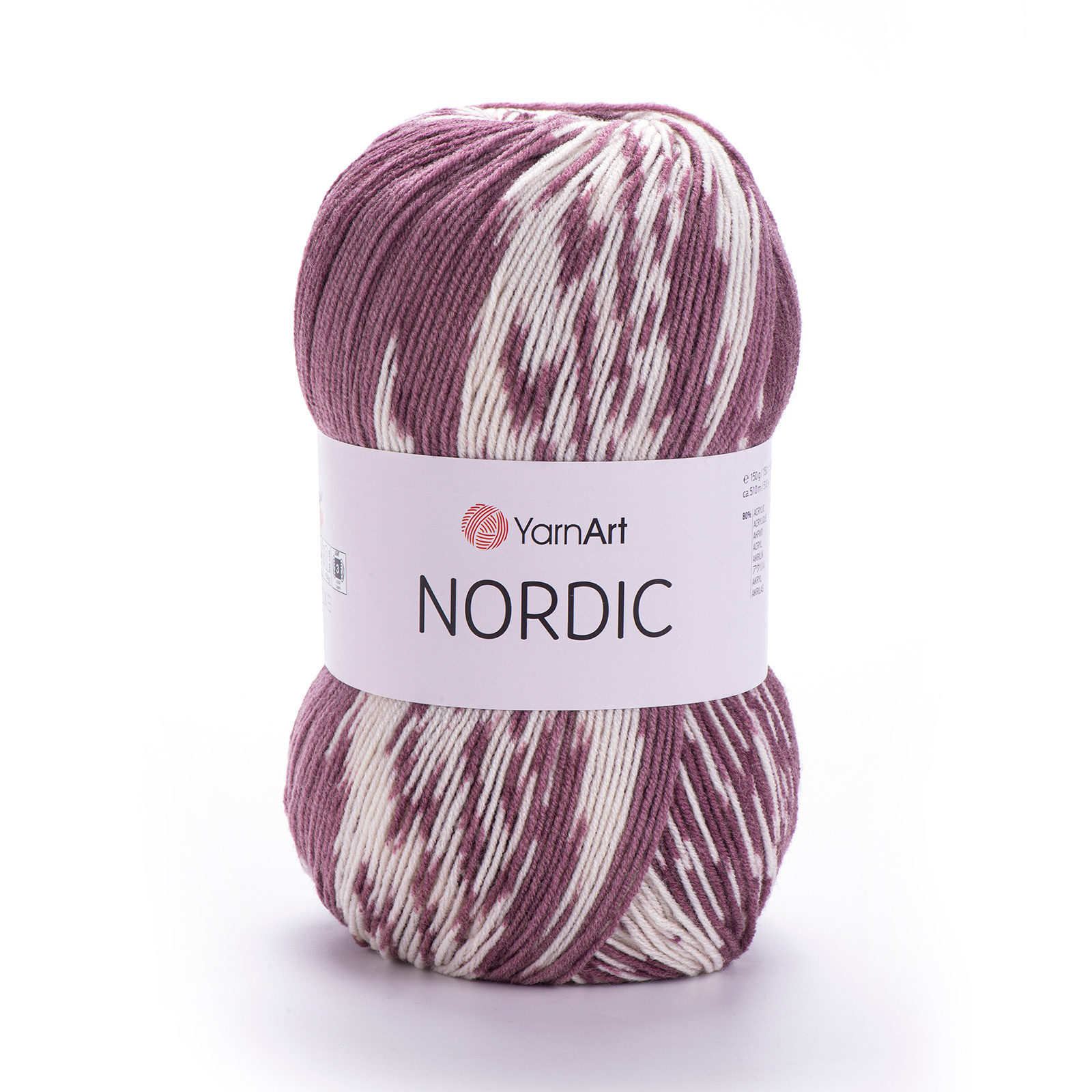 yarnart nordic - berry jam (665) - 150gr (510mt) | 1pc