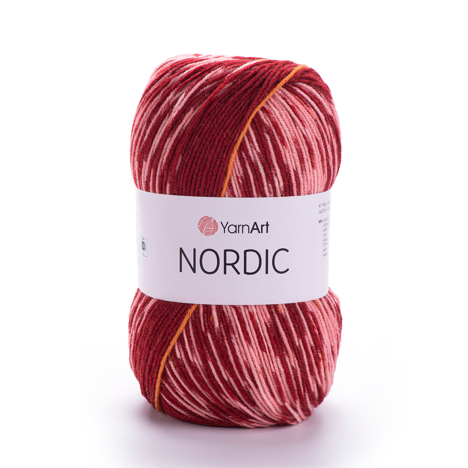 yarnart nordic - sangria (667) - 150gr (510mt) | 1pc