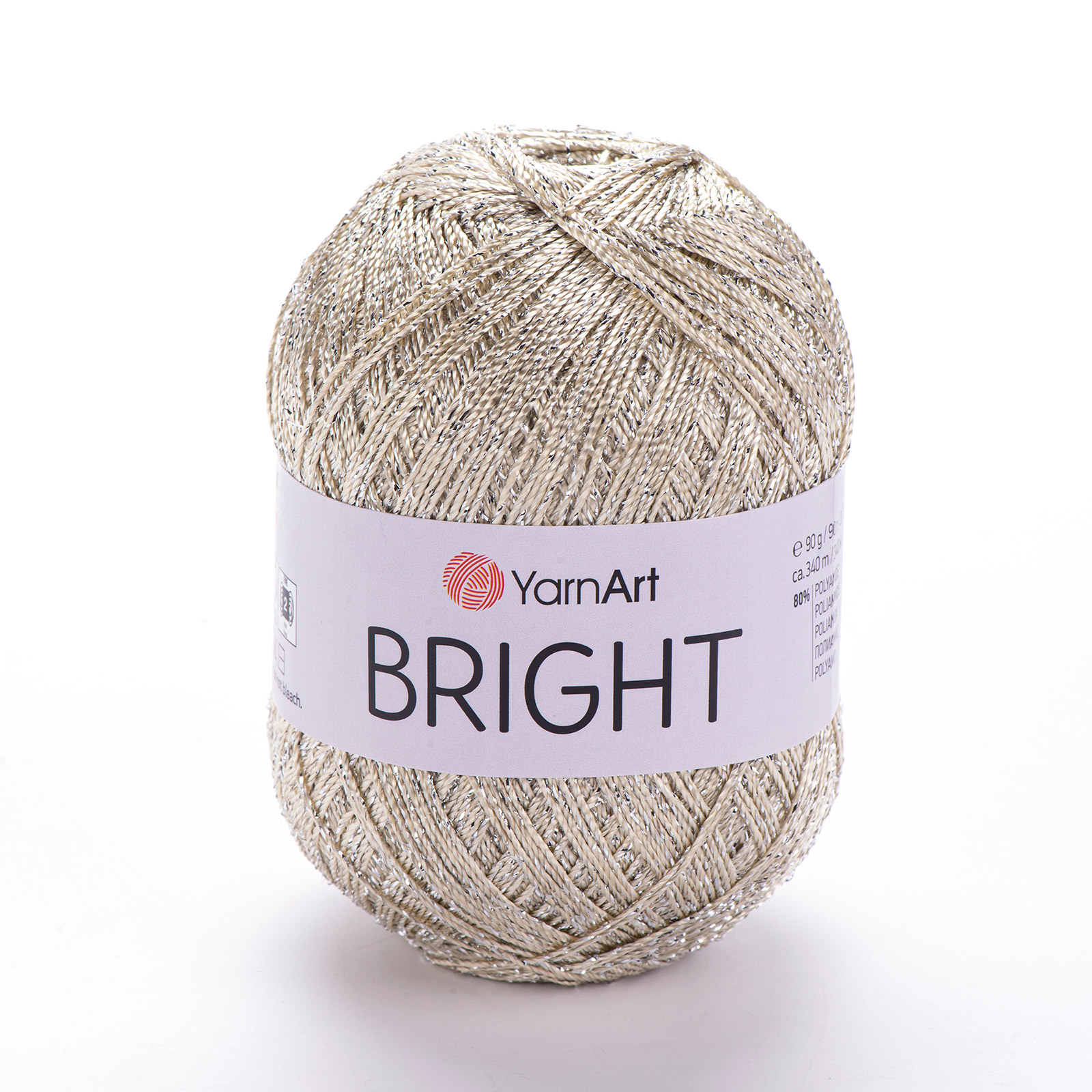 yarnart bright - champagne (120) - 90gr (245mt) | 1pc