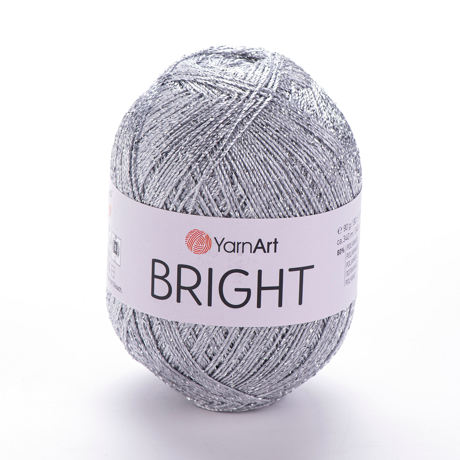 yarnart bright - silver (235) - 90gr (245mt) | 1pc