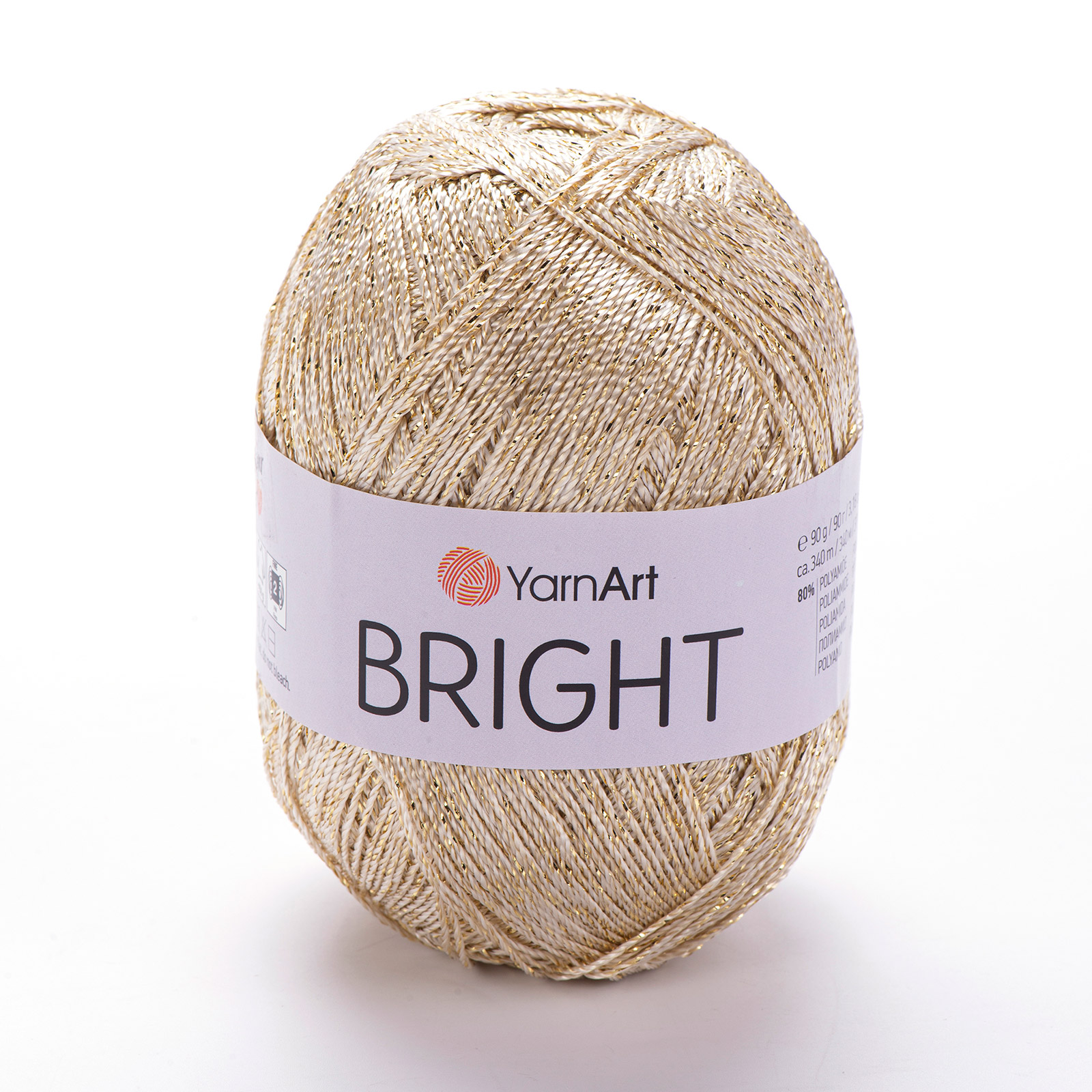 yarnart bright - light gold (101) - 90gr (245mt) | 1pc