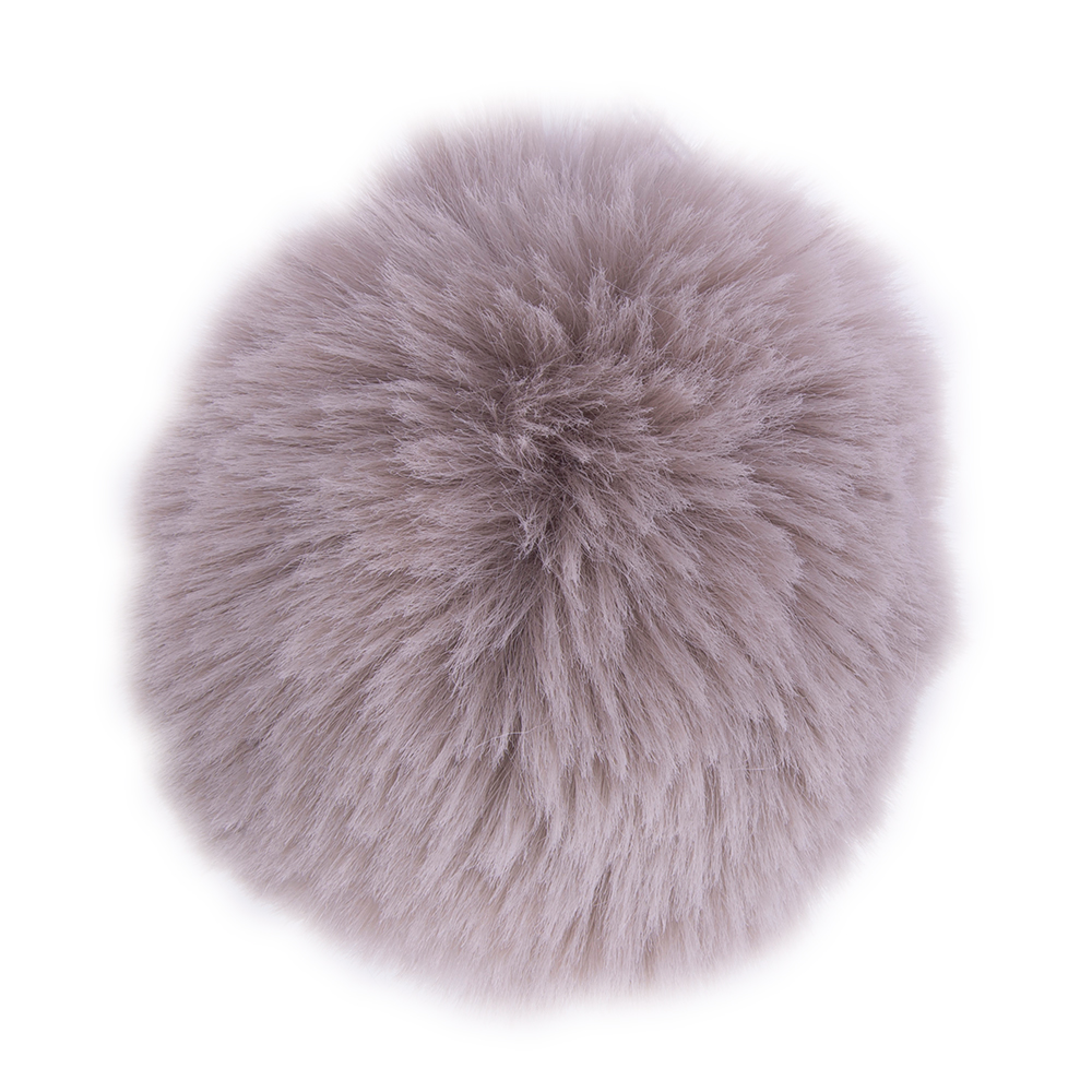 pom pon grey 8cm aprox. | 1pc