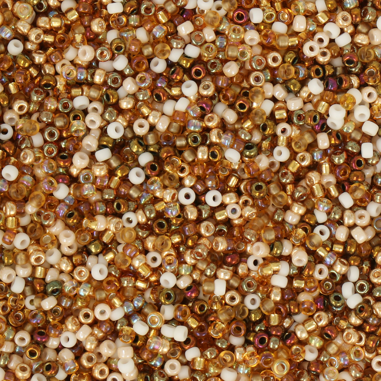 miyuki rocailles 11/0 - honey butter mix (mix22) | 10gr