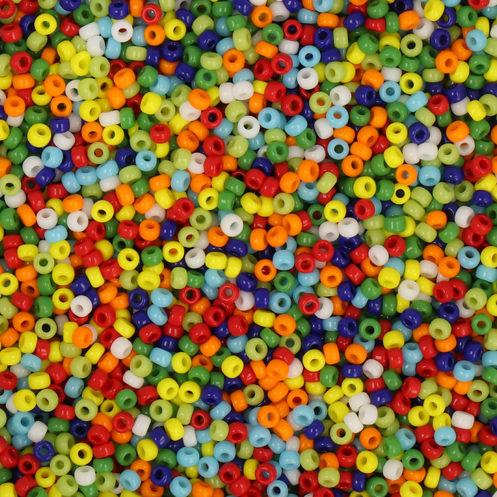 miyuki rocailles 11/0 - opaque rainbow mix (mix37) | 10gr