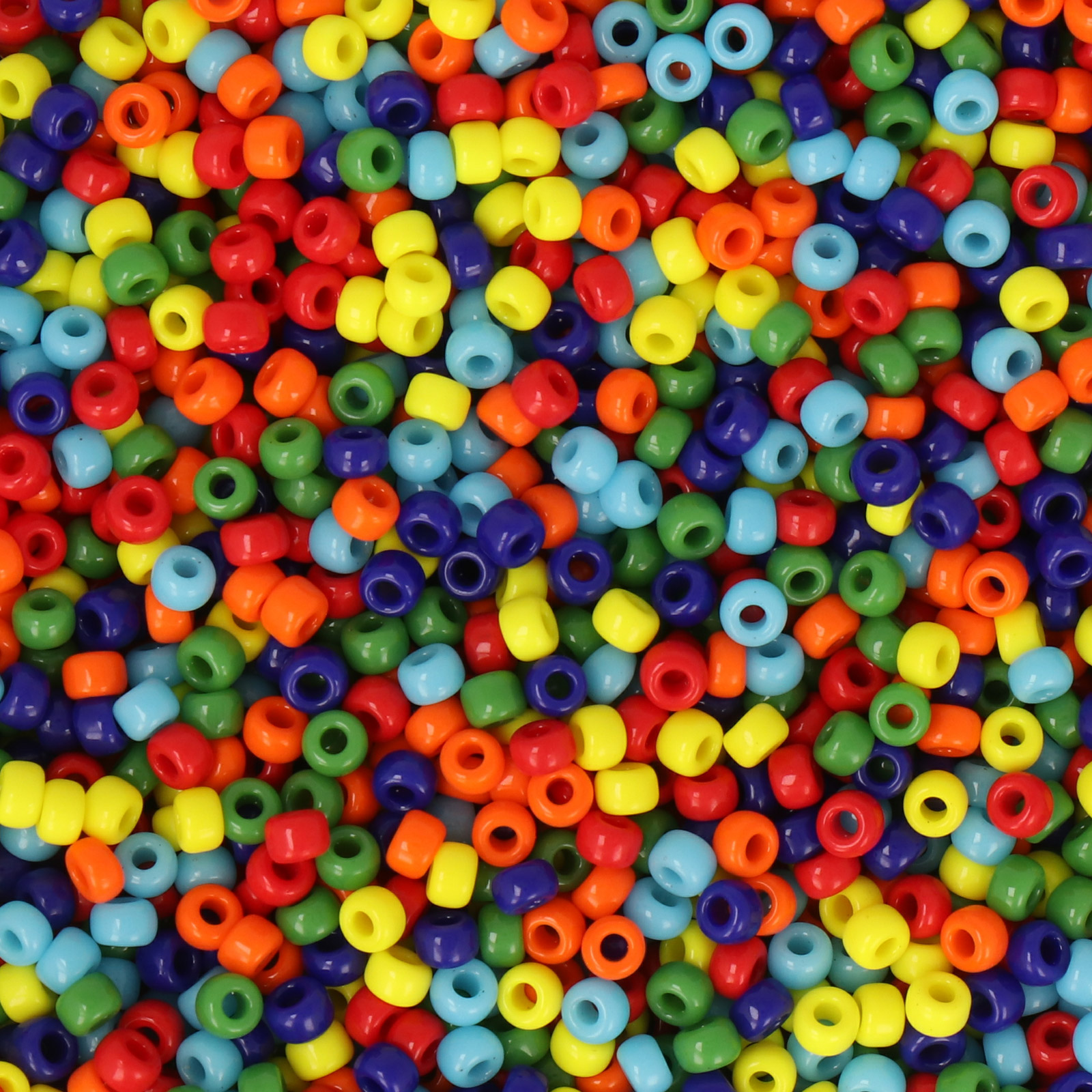 miyuki rocailles 8/0 - opaque rainbow mix (mix37) | 10gr