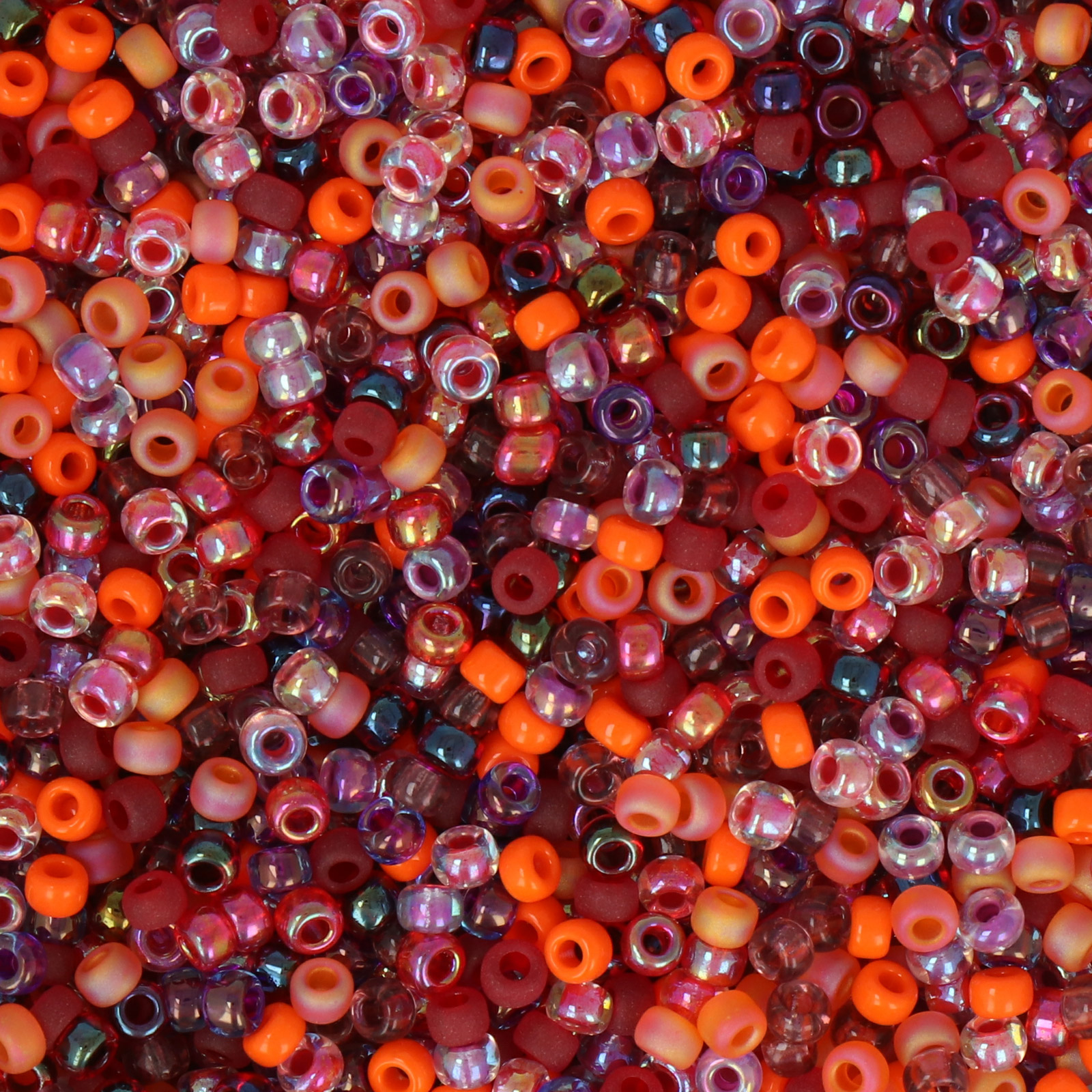 miyuki rocailles 8/0 - melon berry mix (mix10) | 10gr