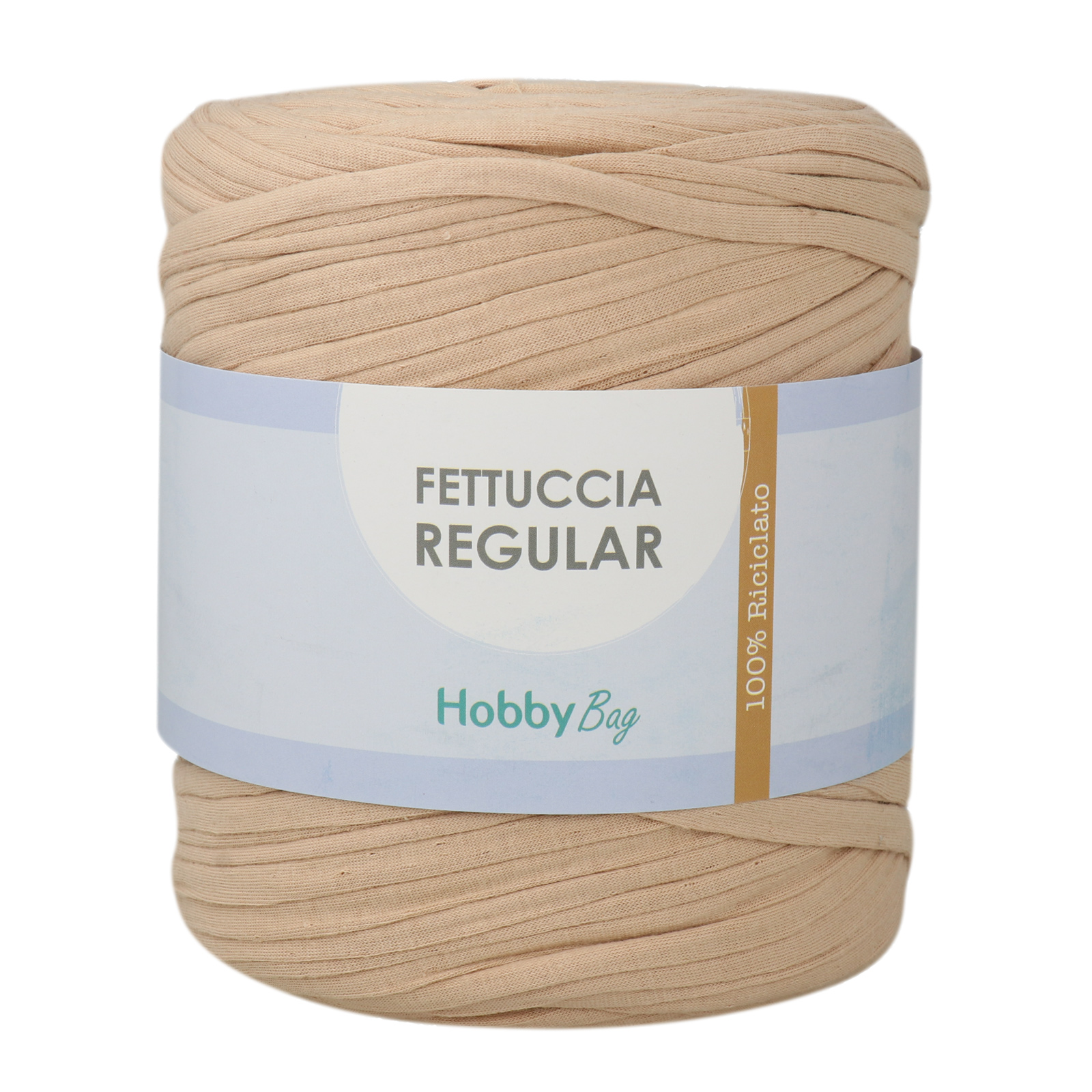 hobbybag t-shirt yarn fettuccia regular - wüste - 700-900gr ca. (110-130mt) | 1st