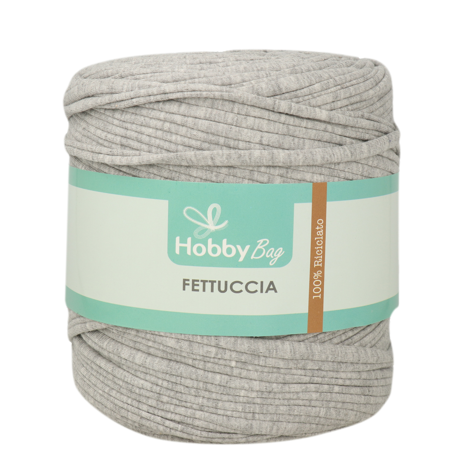 fettuccia hobbybag - ash - 500-800gr (110-130mt) | 1pc