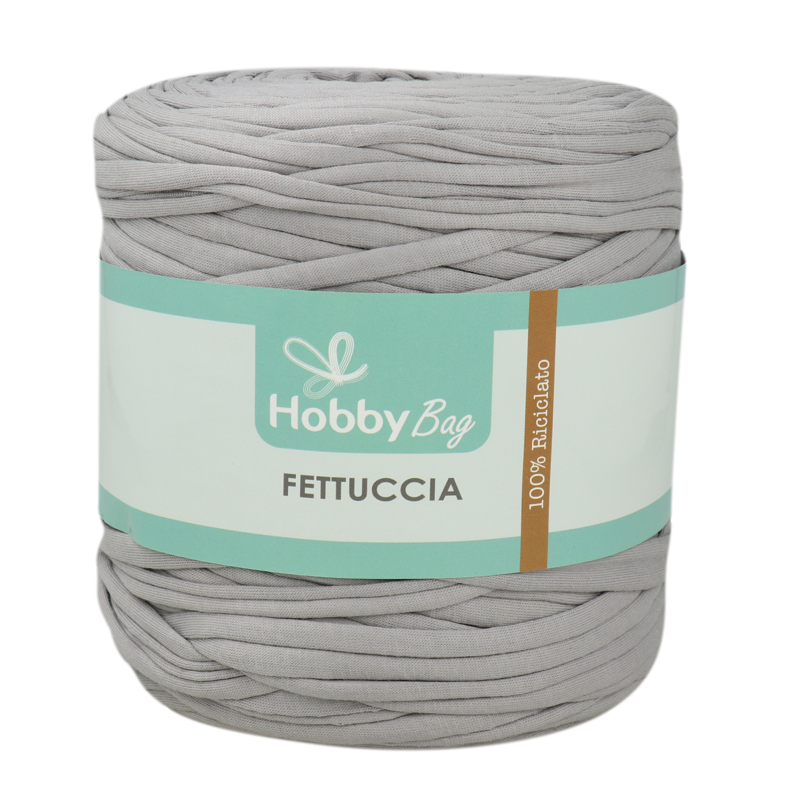 fettuccia hobbybag - titanium gray - 500-800gr (110-130mt) | 1pc