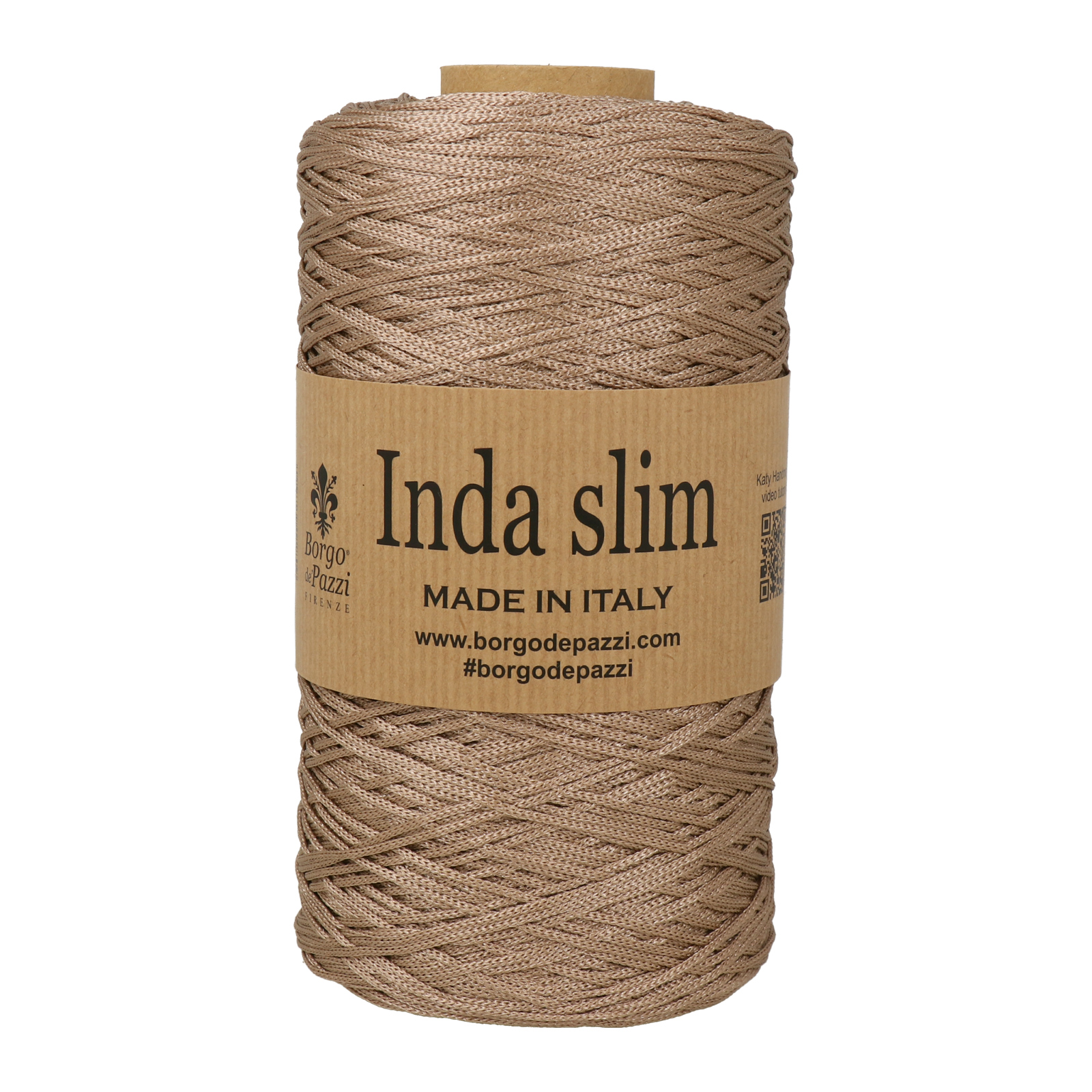 borgo de' pazzi inda slim - beige (3) - 300gr (650mt) | 1pc