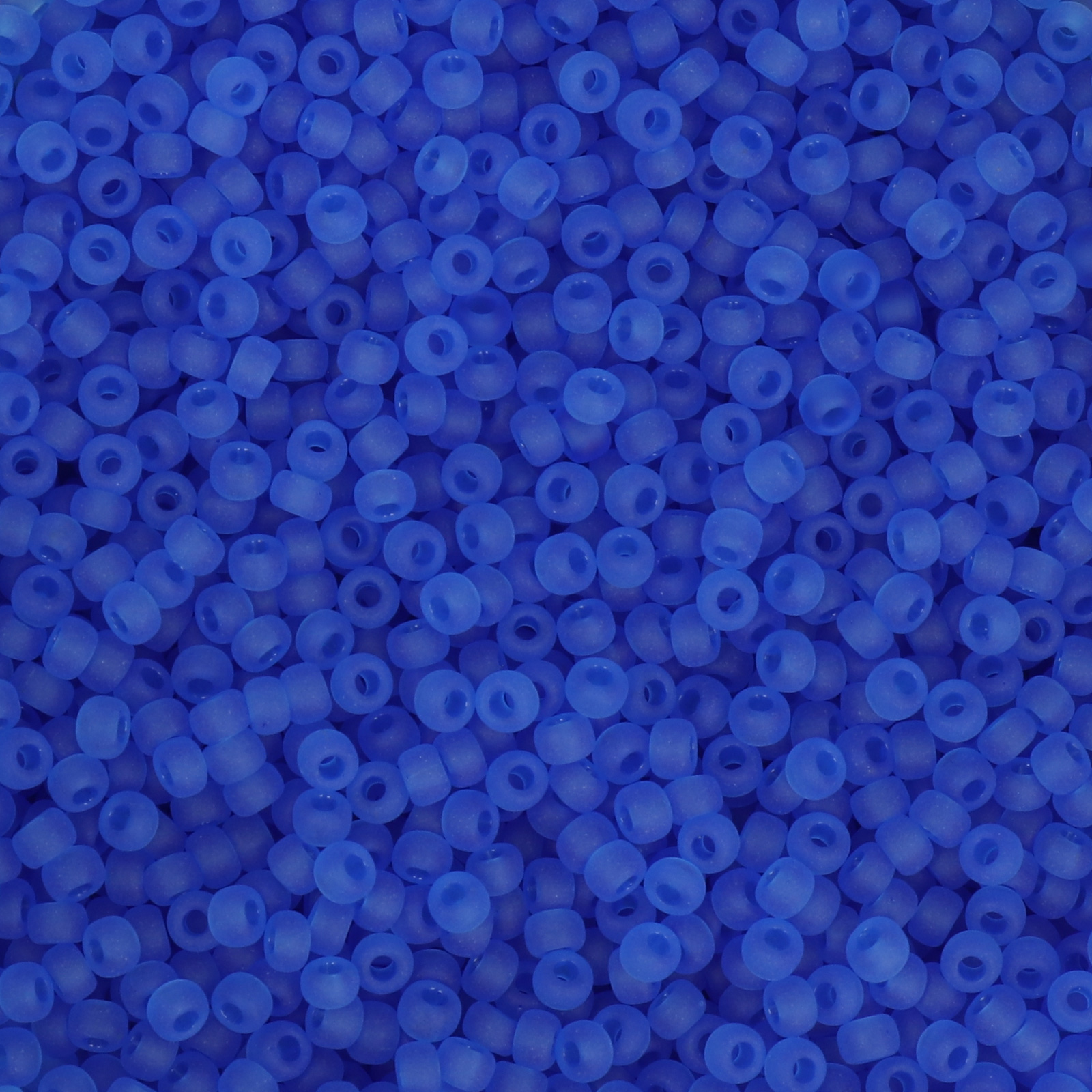miyuki rocailles 8/0 - matte transparent sapphire (150f) | 10gr