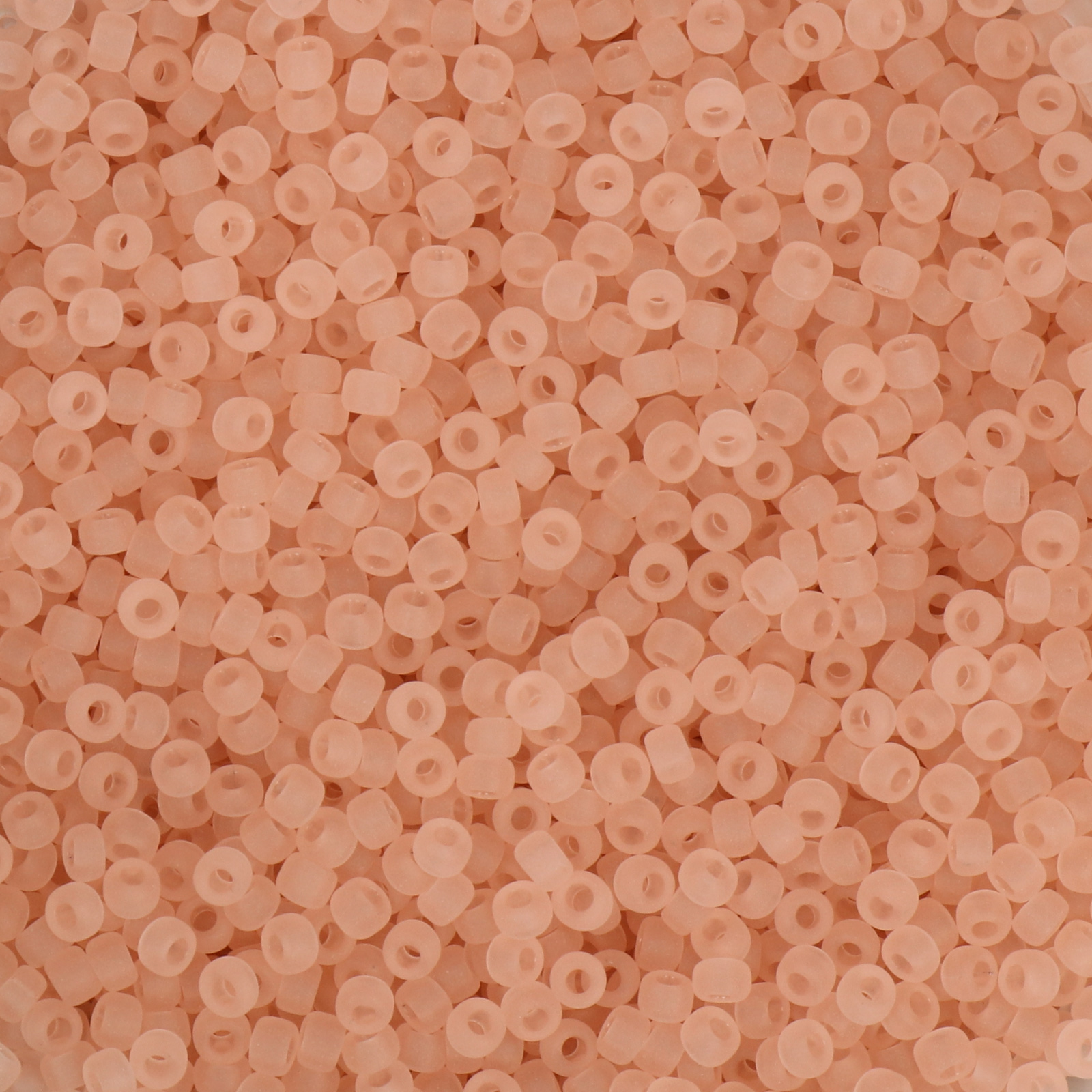 miyuki rocailles 8/0 - matte transparent pale pink (155f) | 10gr