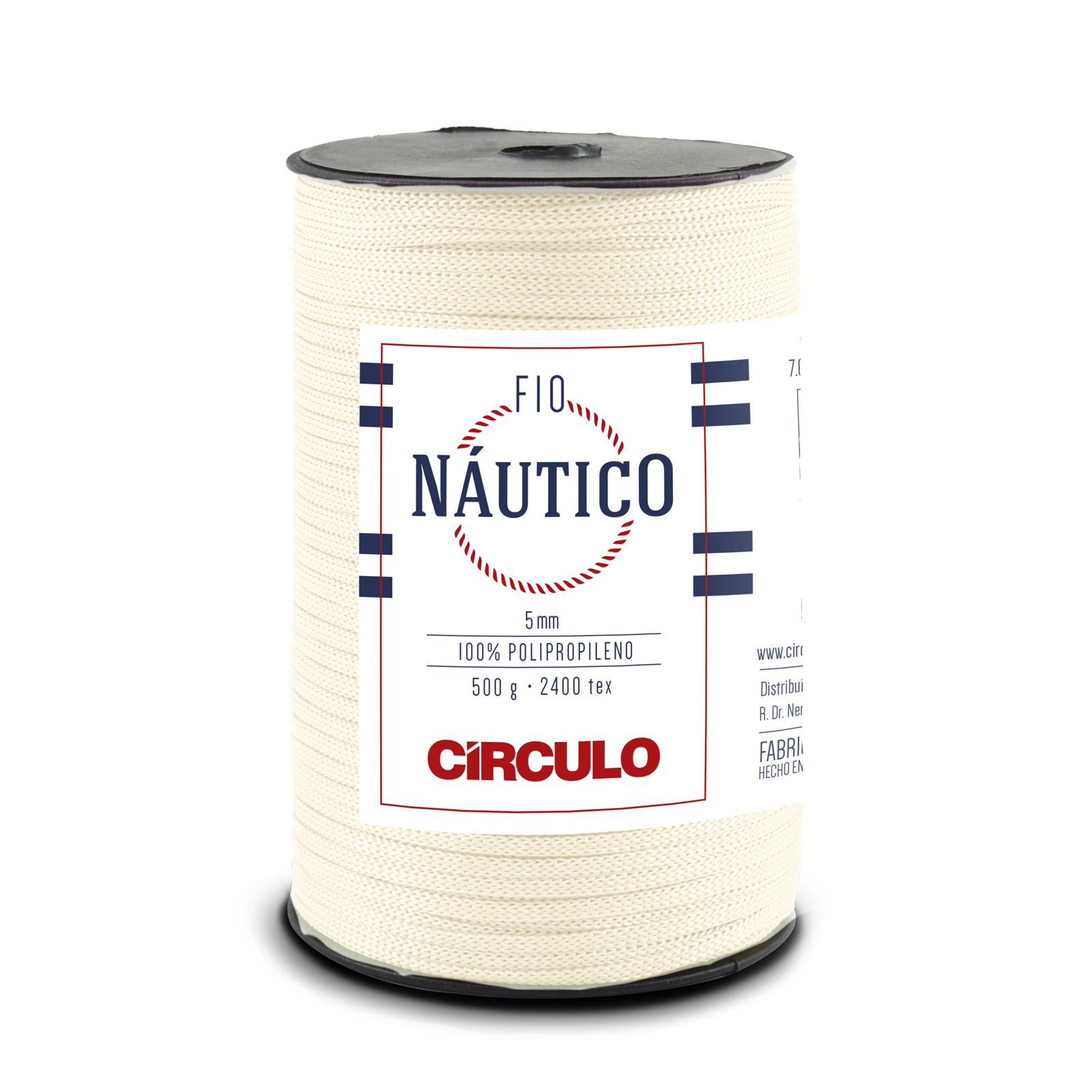 circulo fio nautico - milk (1074) - 500gr | 1pc