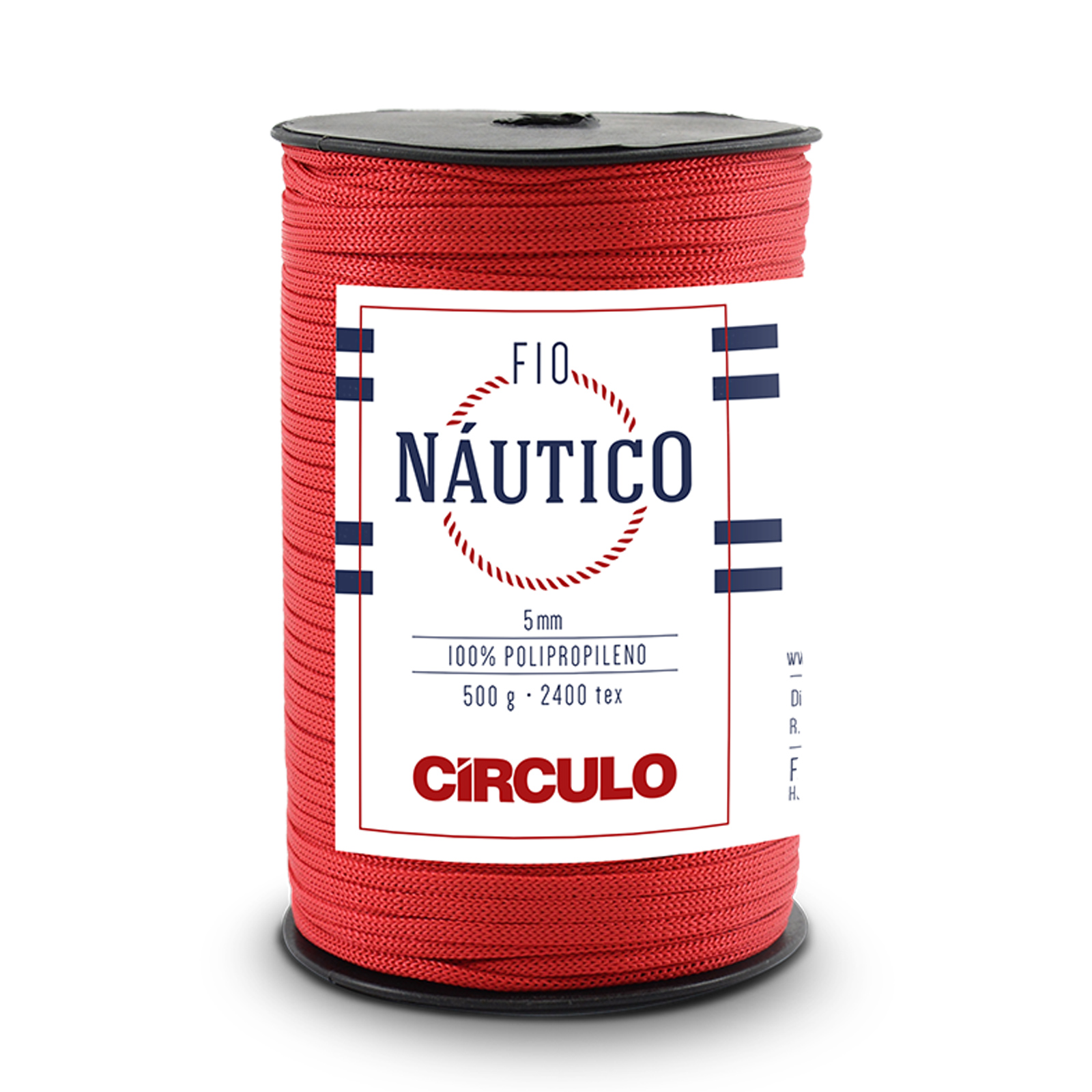 circulo fio nautico - red (3402) - 500gr | 1pc