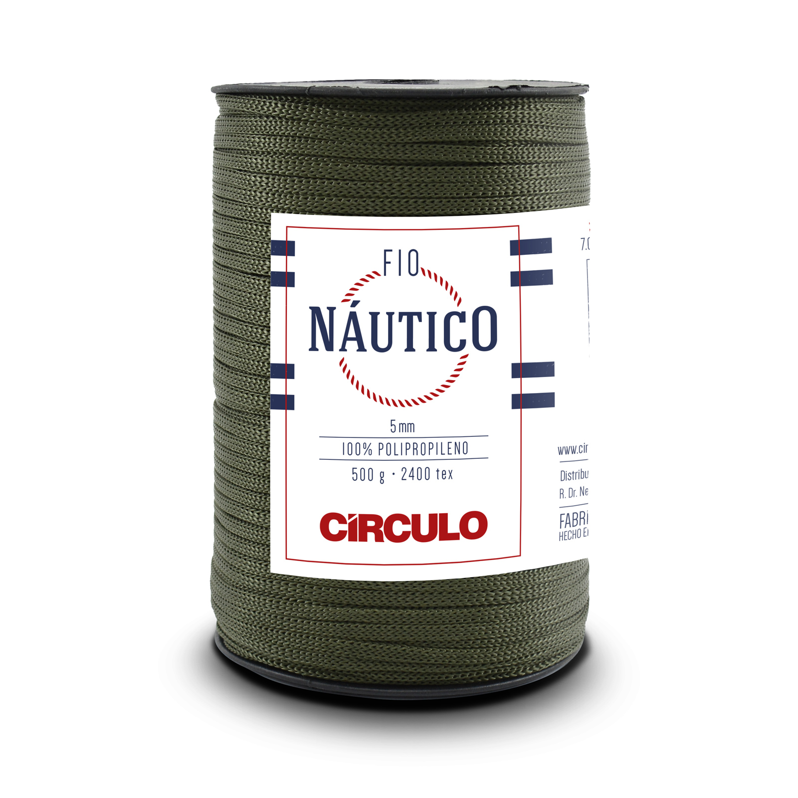 circulo fio nautico - khaki (5368) - 500gr | 1pc