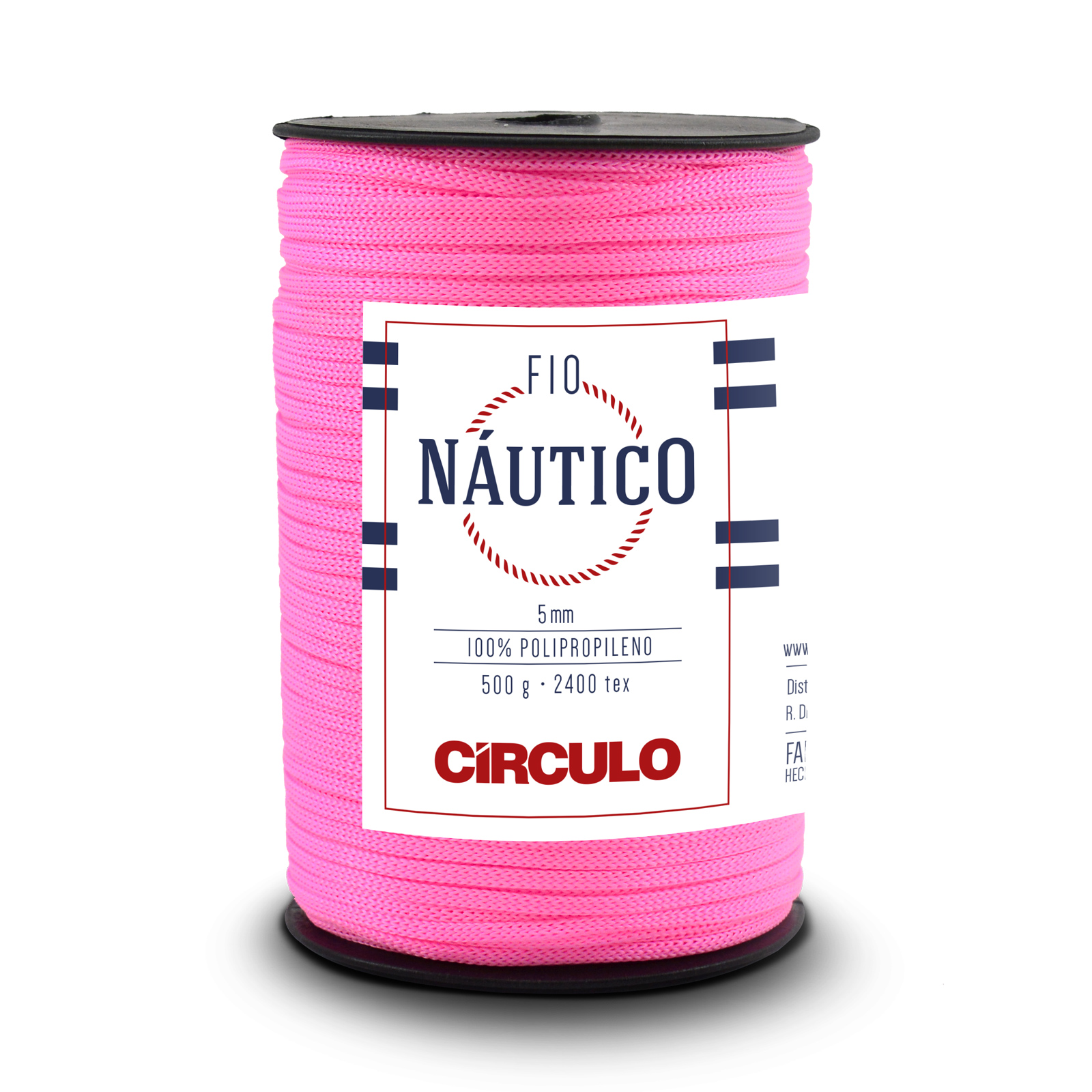 circulo fio nautico - pink (6011) - 500gr | 1pc