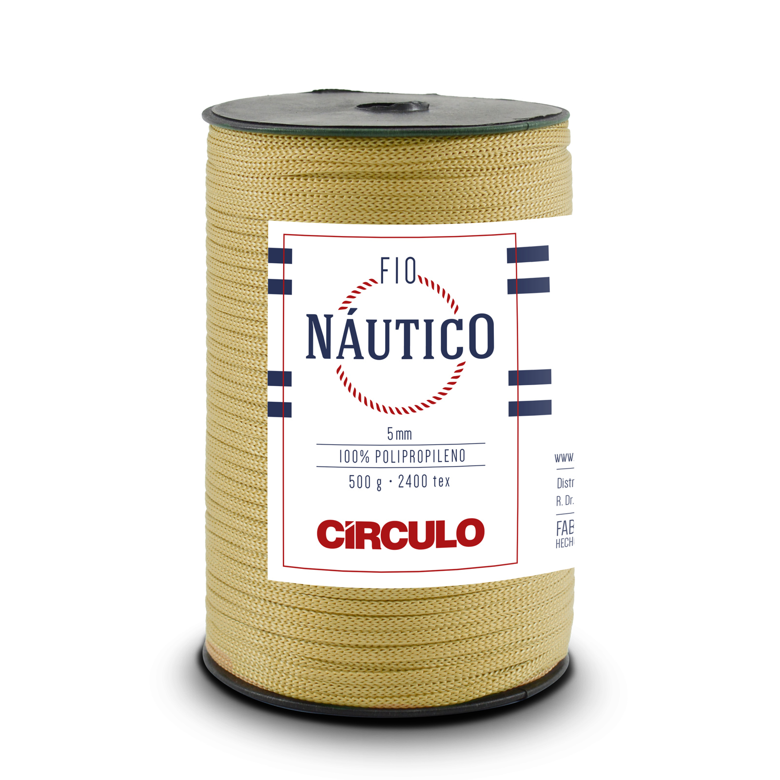 circulo fio nautico - gold (7625) - 500gr | 1pc