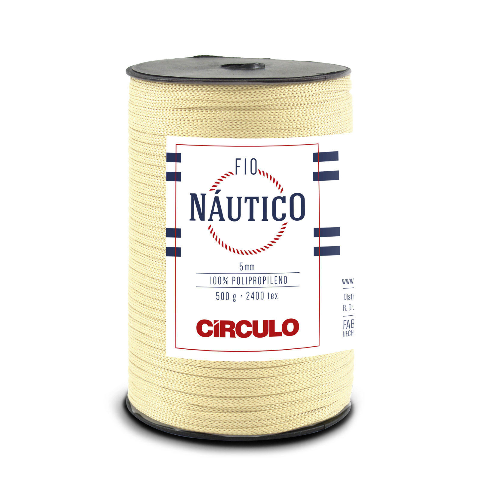circulo fio nautico - ivory (7684) - 500gr | 1pc
