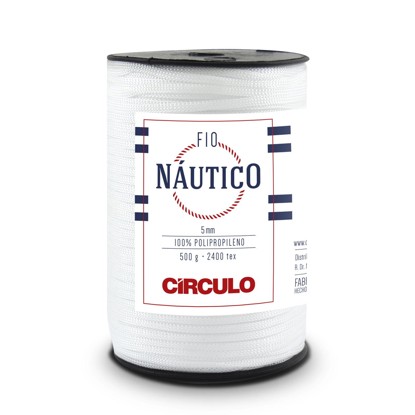 circulo fio nautico - white (8001) - 500gr | 1pc