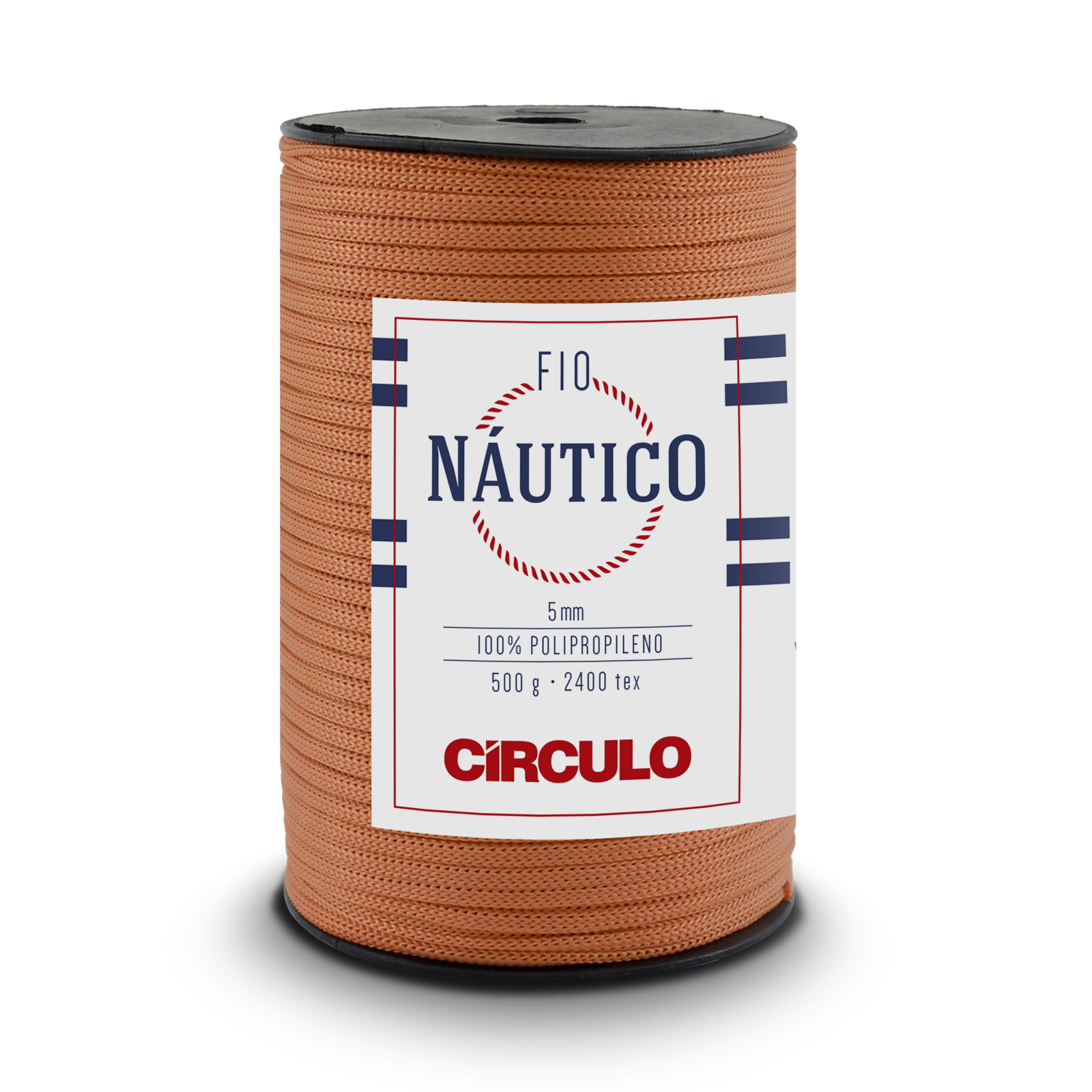 circulo fio nautico - terracotta (7529) - 500gr | 1pc