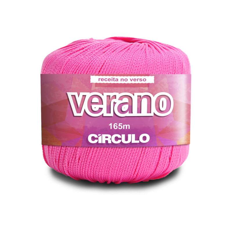 circulo verano - neon pink (618) - 50gr (165mt) | 1pc