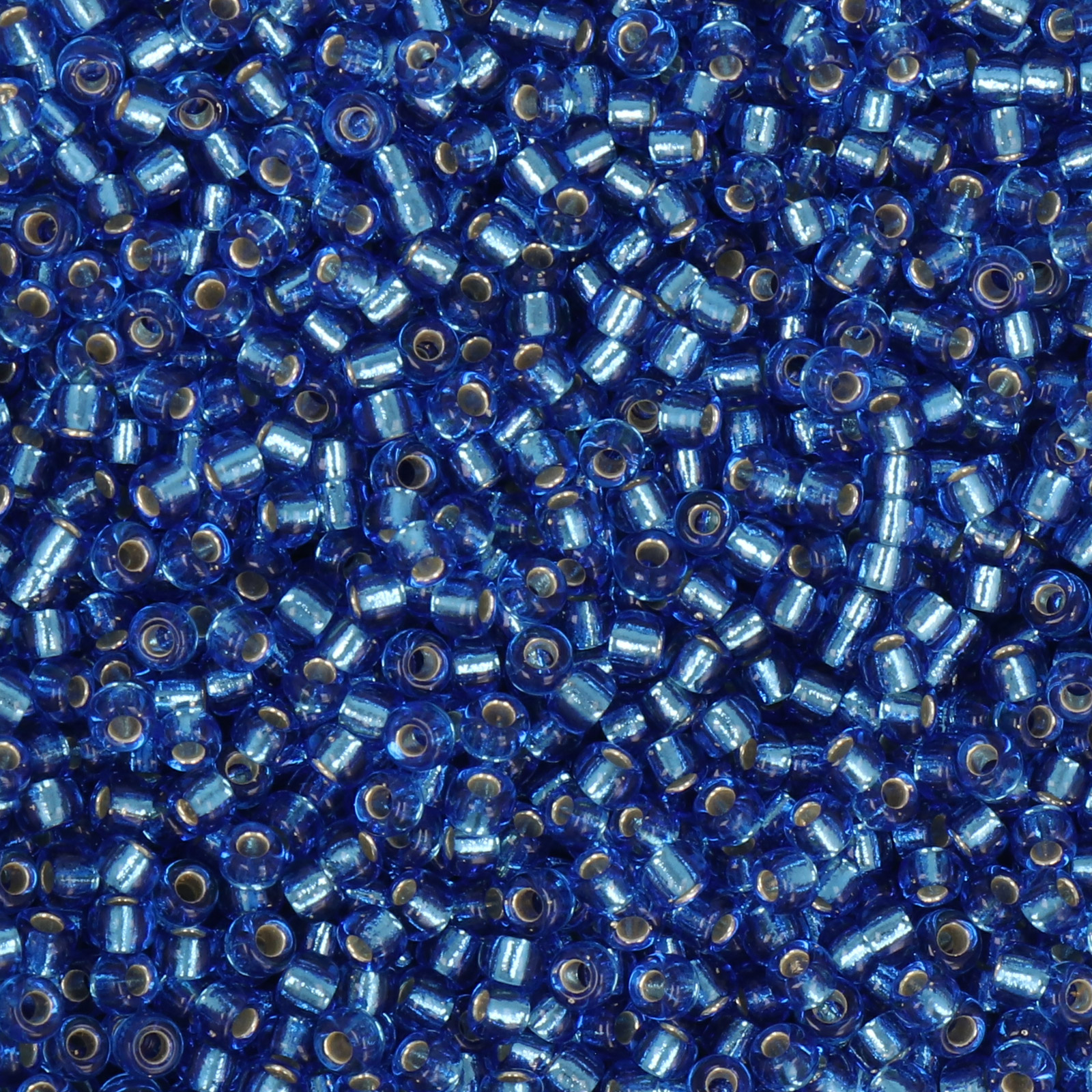 miyuki rocailles 8/0 - silver-lined sapphire (19) | 10gr