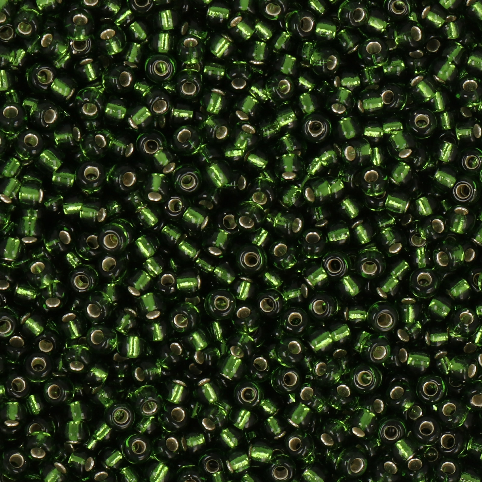 miyuki rocailles 8/0 - silver-lined olivine (26) | 10gr