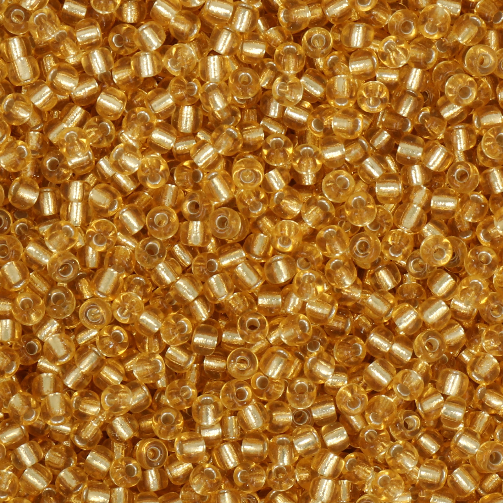 miyuki rocailles 8/0 - silver-lined gold (702) | 10gr