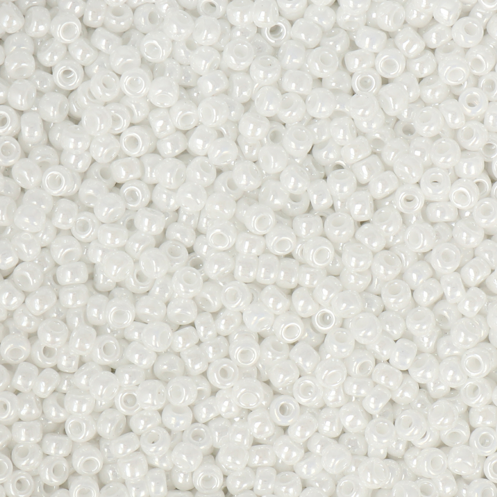 miyuki rocailles 8/0 - white pearl ceylon (420) | 10gr