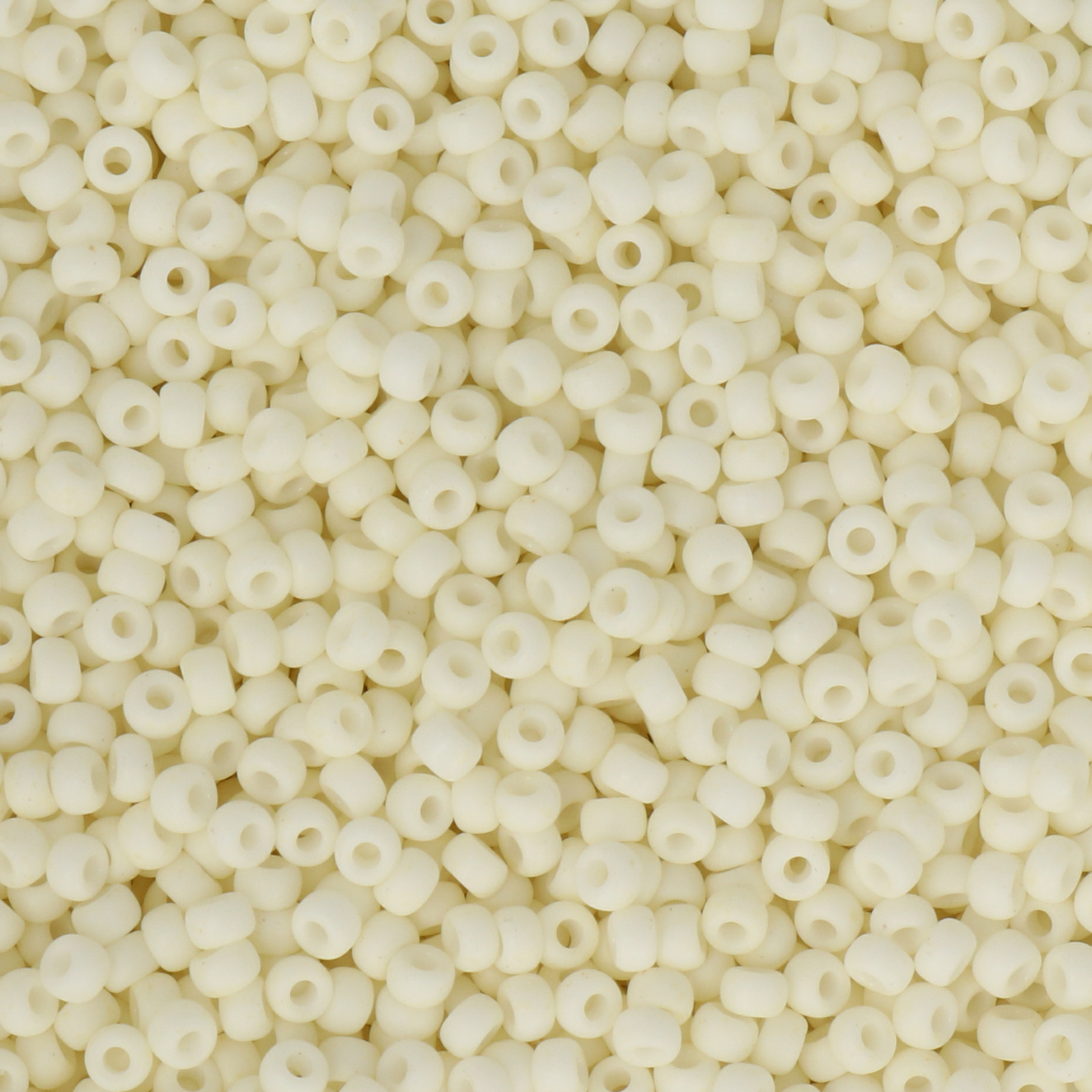 miyuki rocailles 8/0 - matte opaque cream (2021) | 10gr