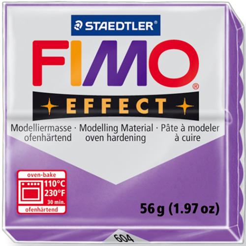 fimo effect transluent purple (604) 56gr | 1pc