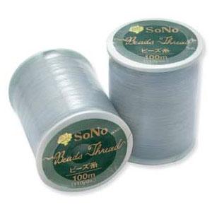 grey sono nylon thread 100mt spool | 1pc