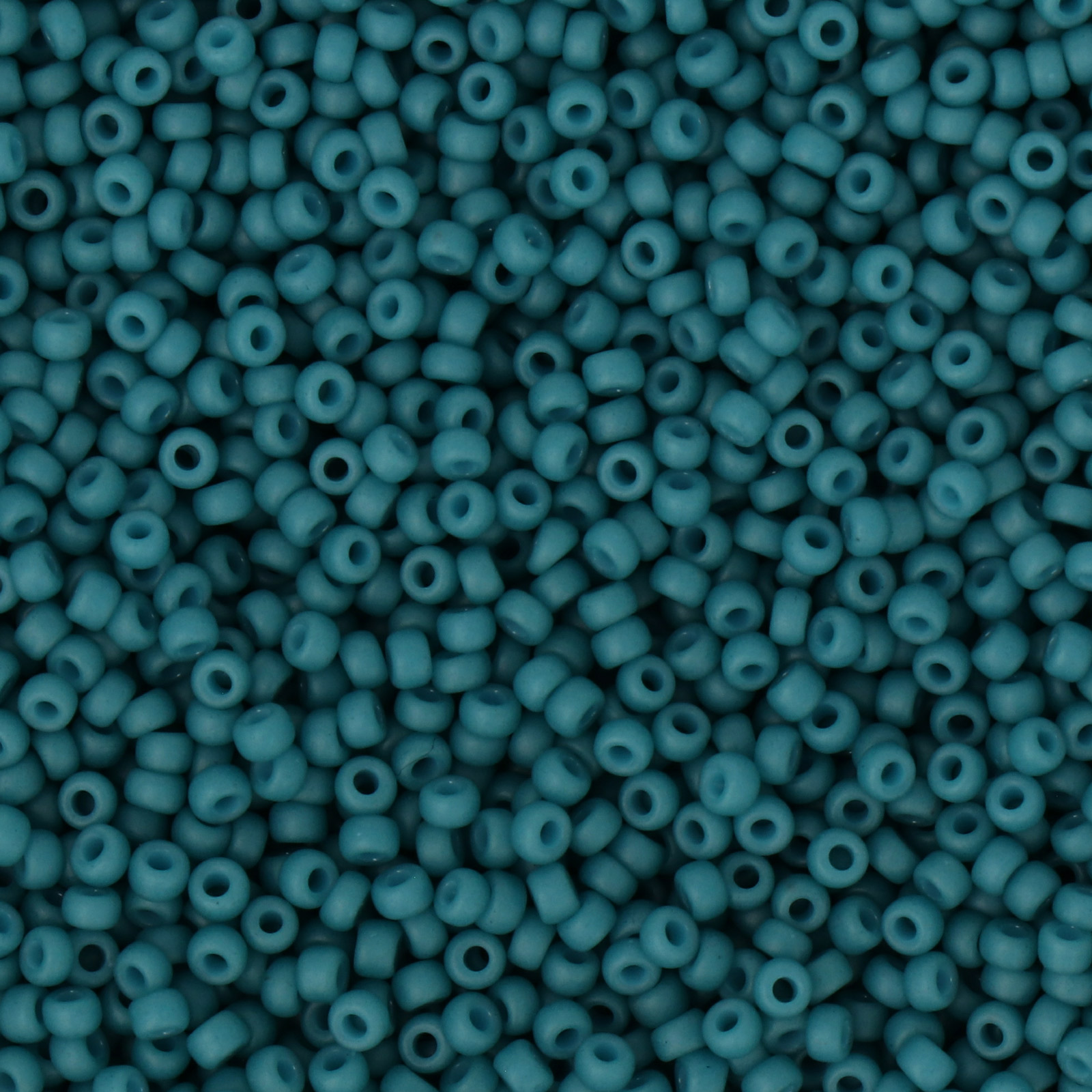 miyuki rocailles 11/0 - dyed opaque dark teal blue (2051) | 10gr