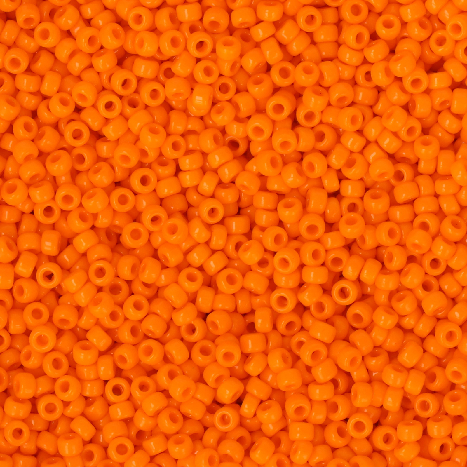 miyuki rocailles 11/0 - opaque light orange (406l) | 10gr