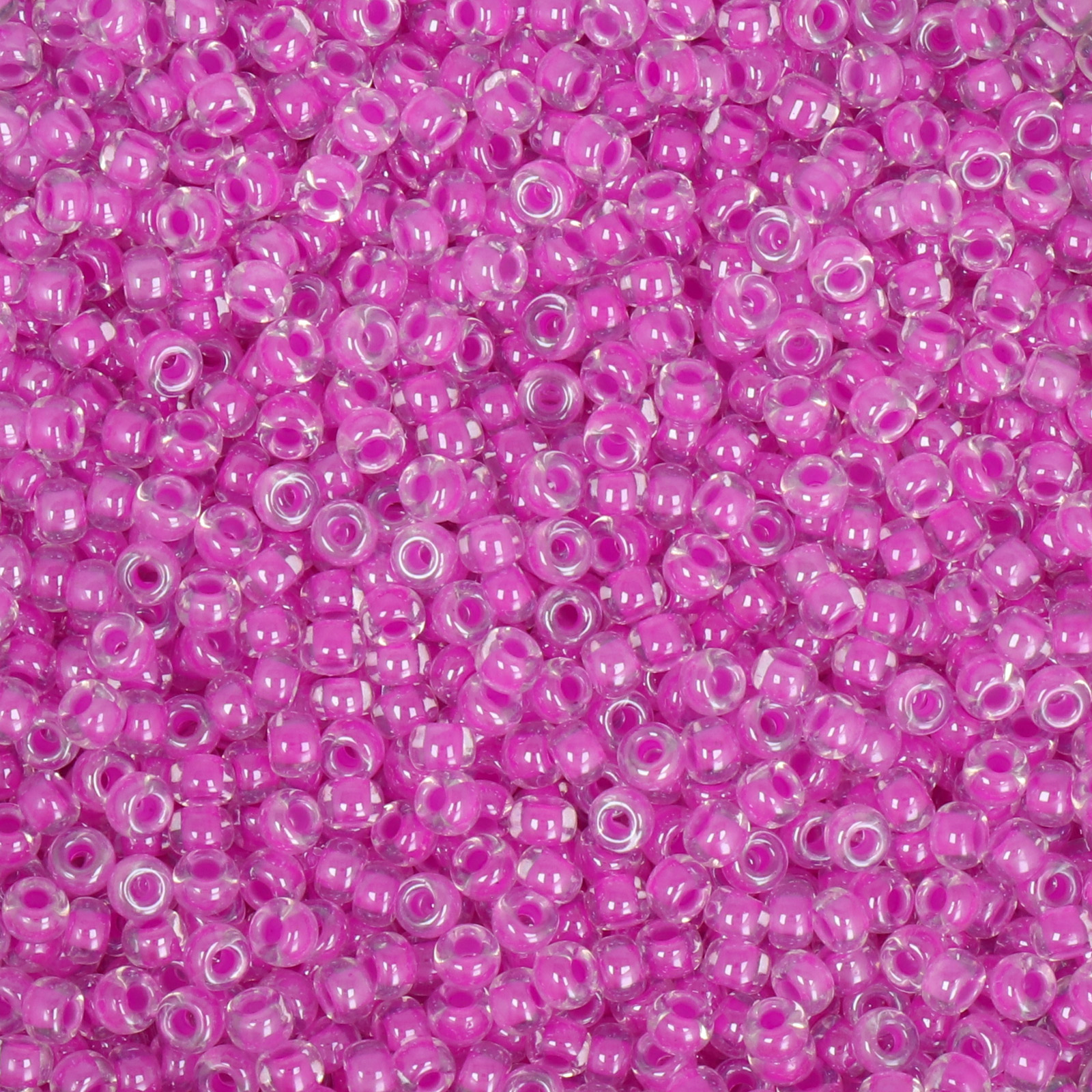 miyuki rocailles 8/0 - luminous plum crazy (4303) | 10gr
