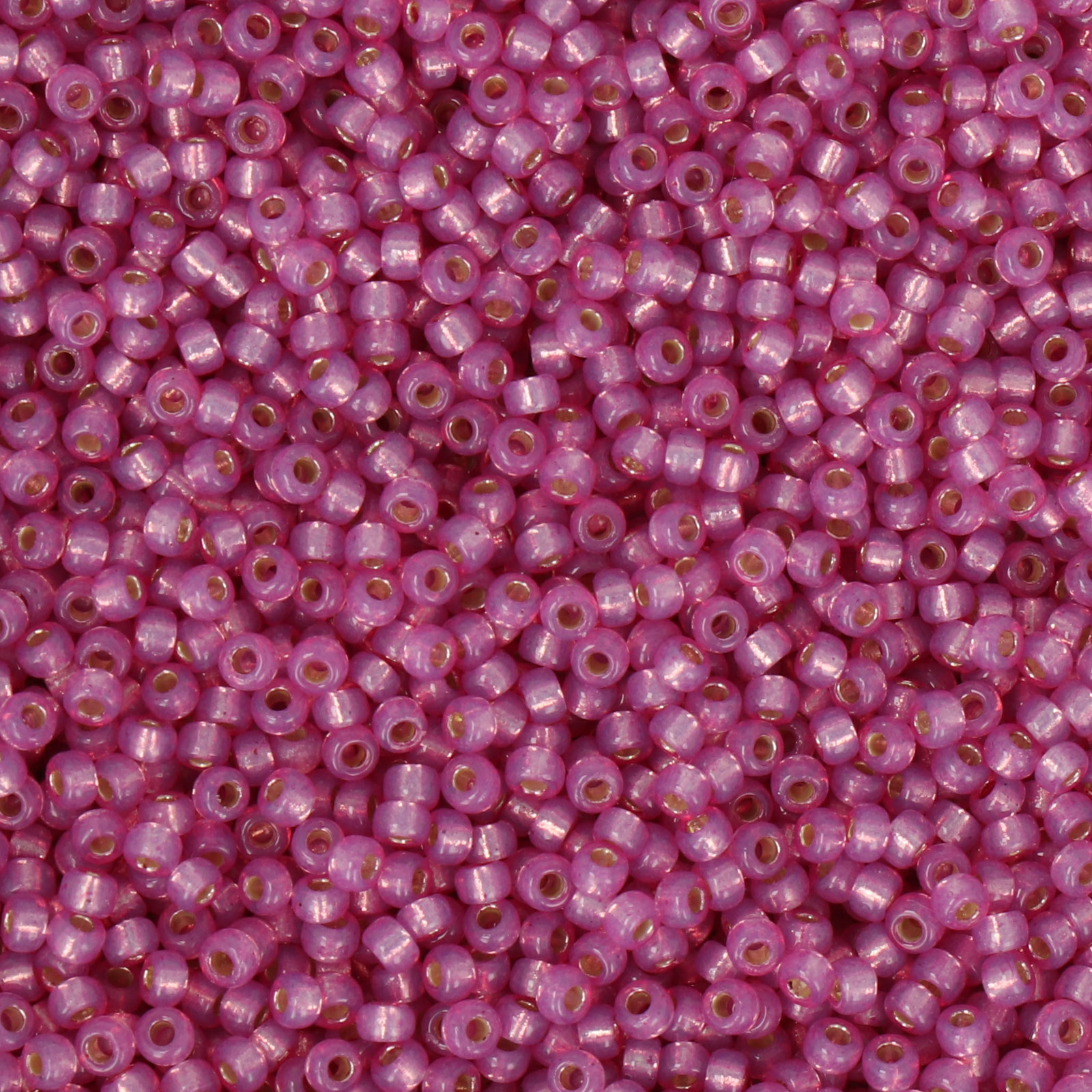 miyuki rocailles 11/0 - duracoat silver-lined lilac (4246) | 10gr