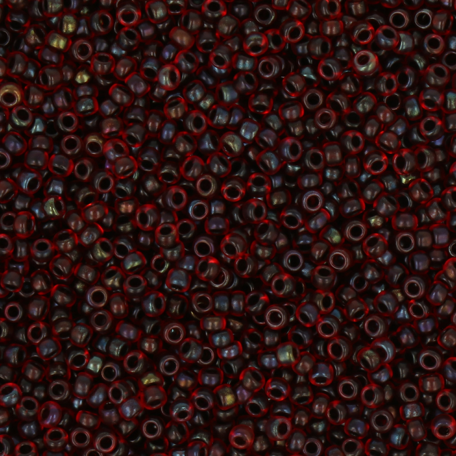 miyuki rocailles 11/0 - semi matte garnet ab (367sf) | 10gr