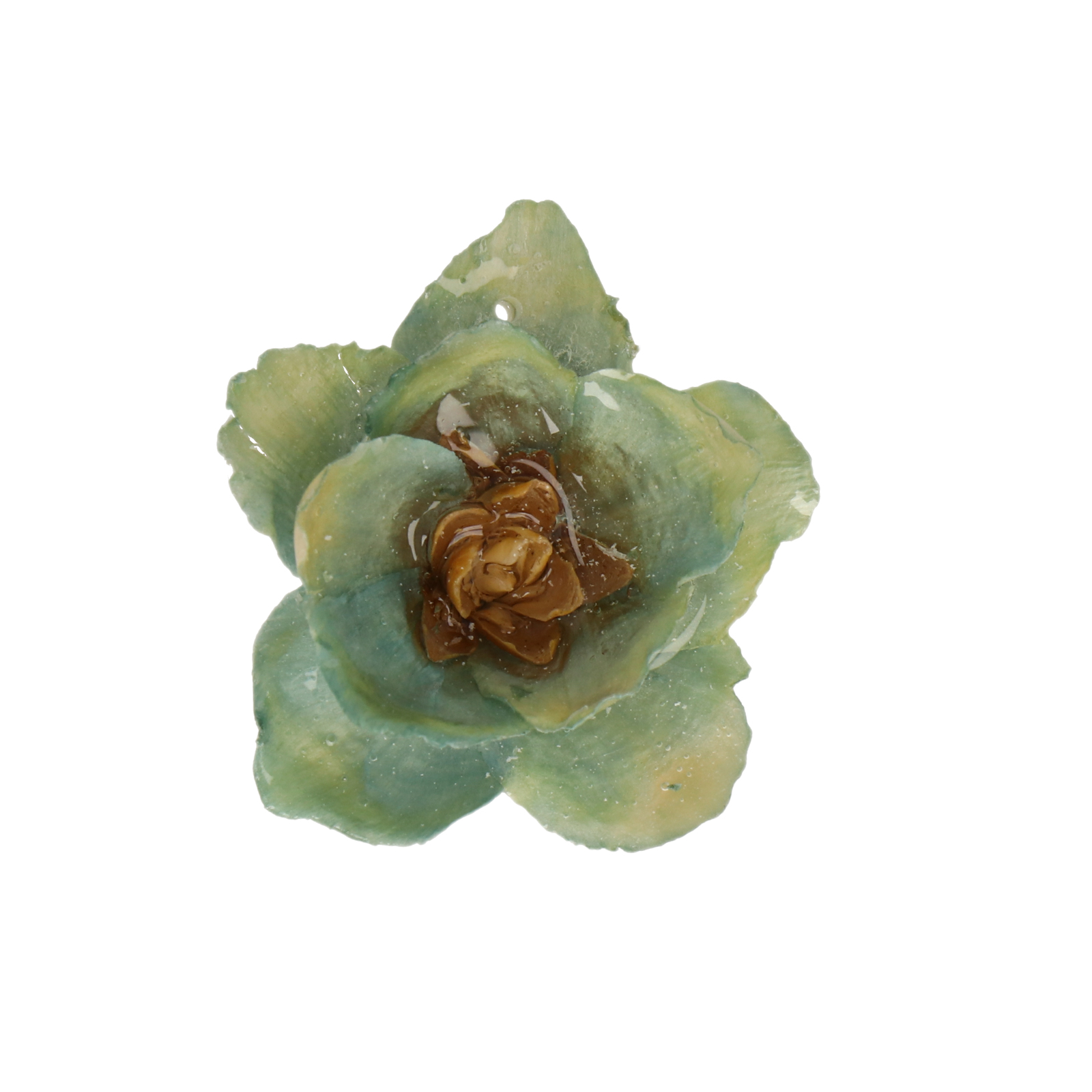 natural dry flower pendant blue helesia - aprox. 25-30mm | 1pc