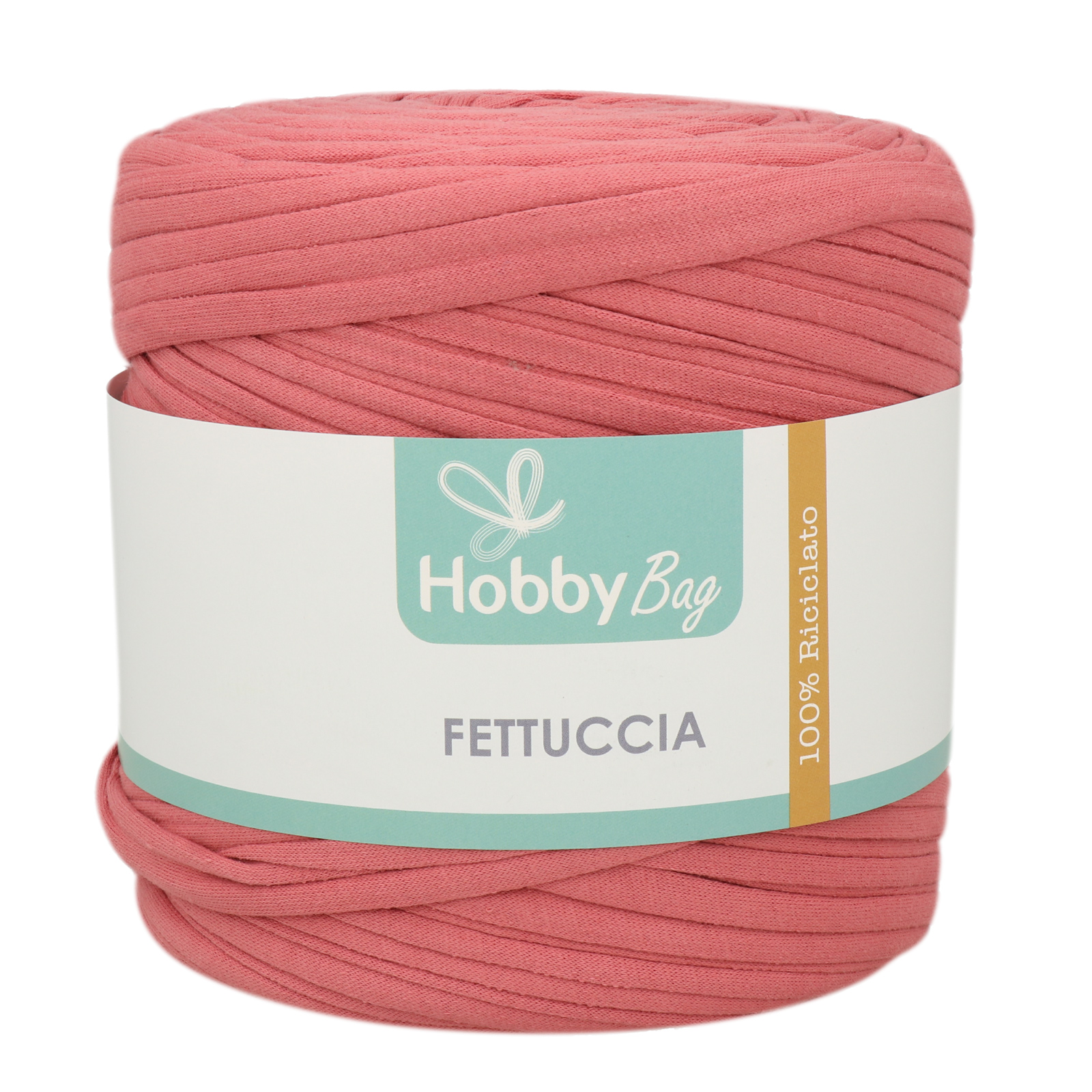 fettuccia hobbybag - onion pink brushed - 500-800gr (110-130mt) | 1pc