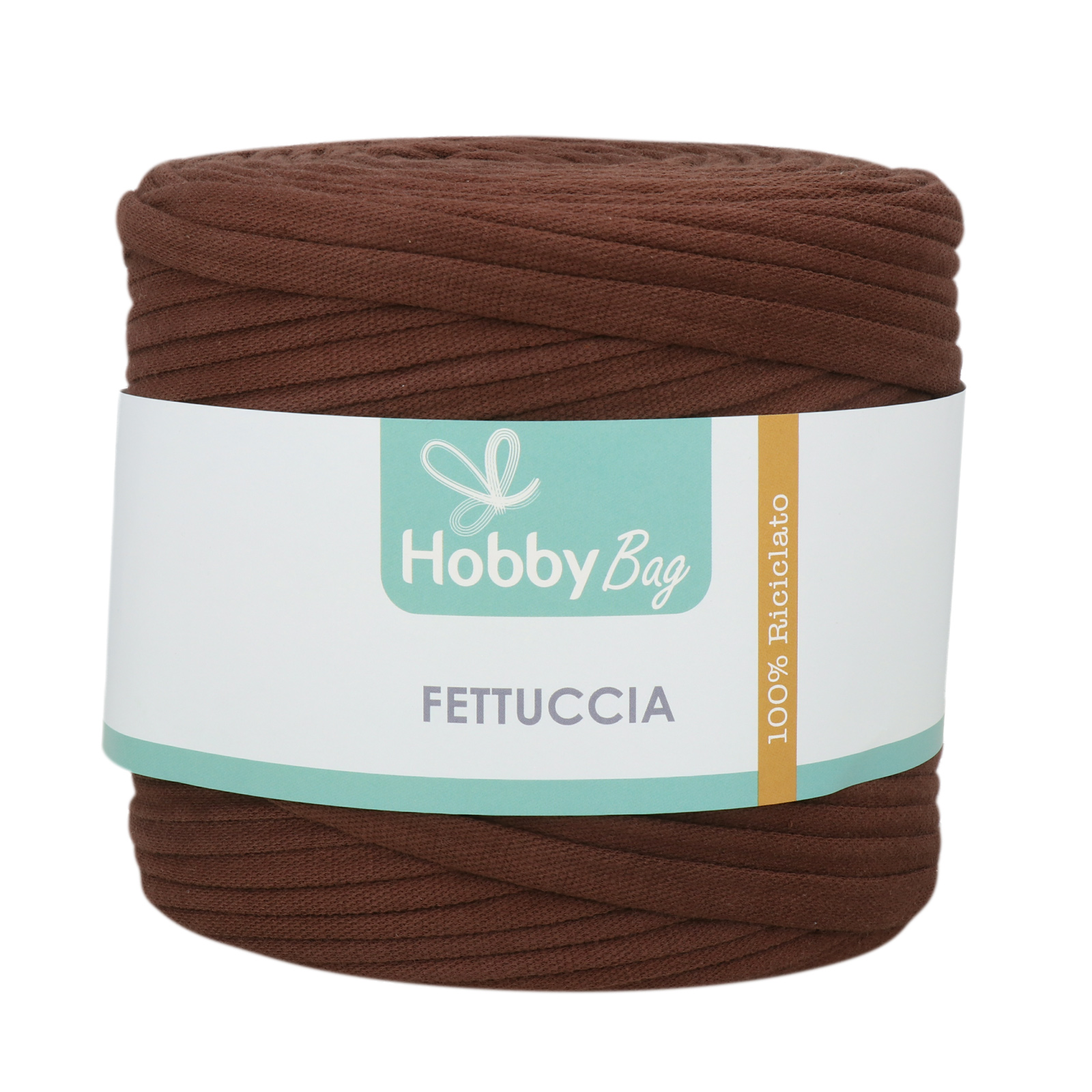 fettuccia hobbybag - brown texture - 500-800gr (110-130mt) | 1pc