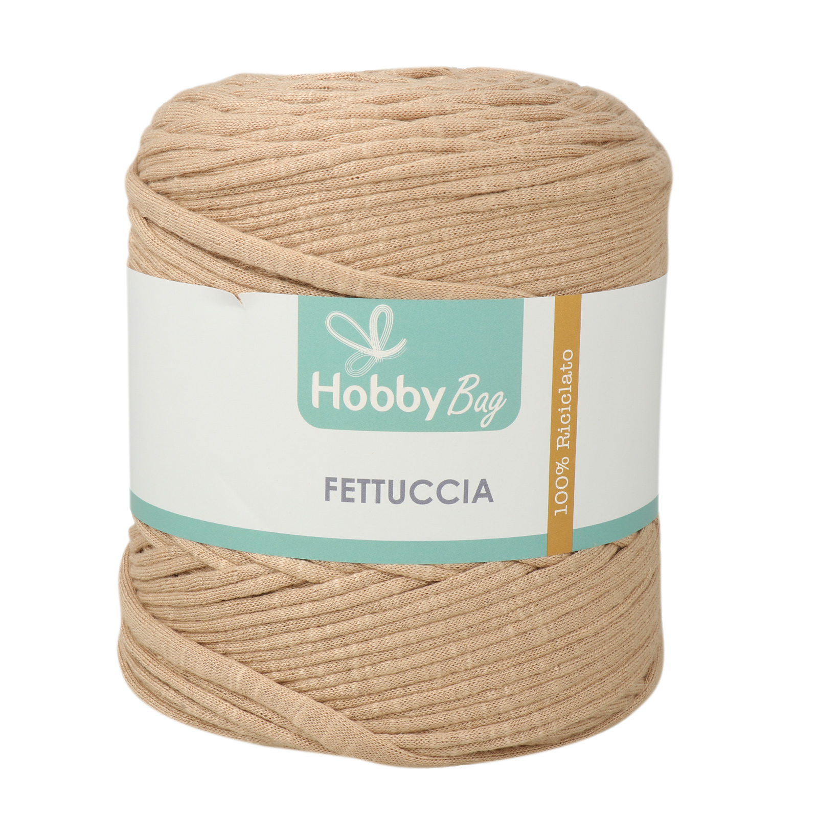fettuccia hobbybag - melange biscuit - 500-800gr (110-130mt) | 1pc