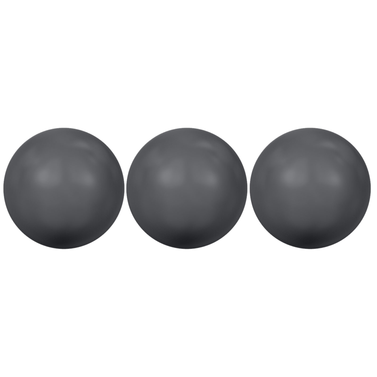 runde perlen (5810) dark grey 12mm | 4st