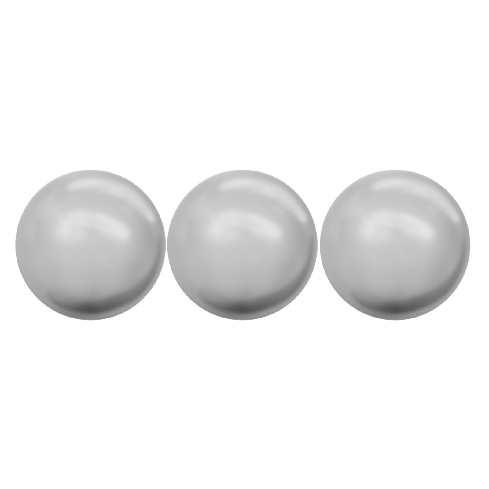 runde perlen (5810) light grey 10mm | 5st