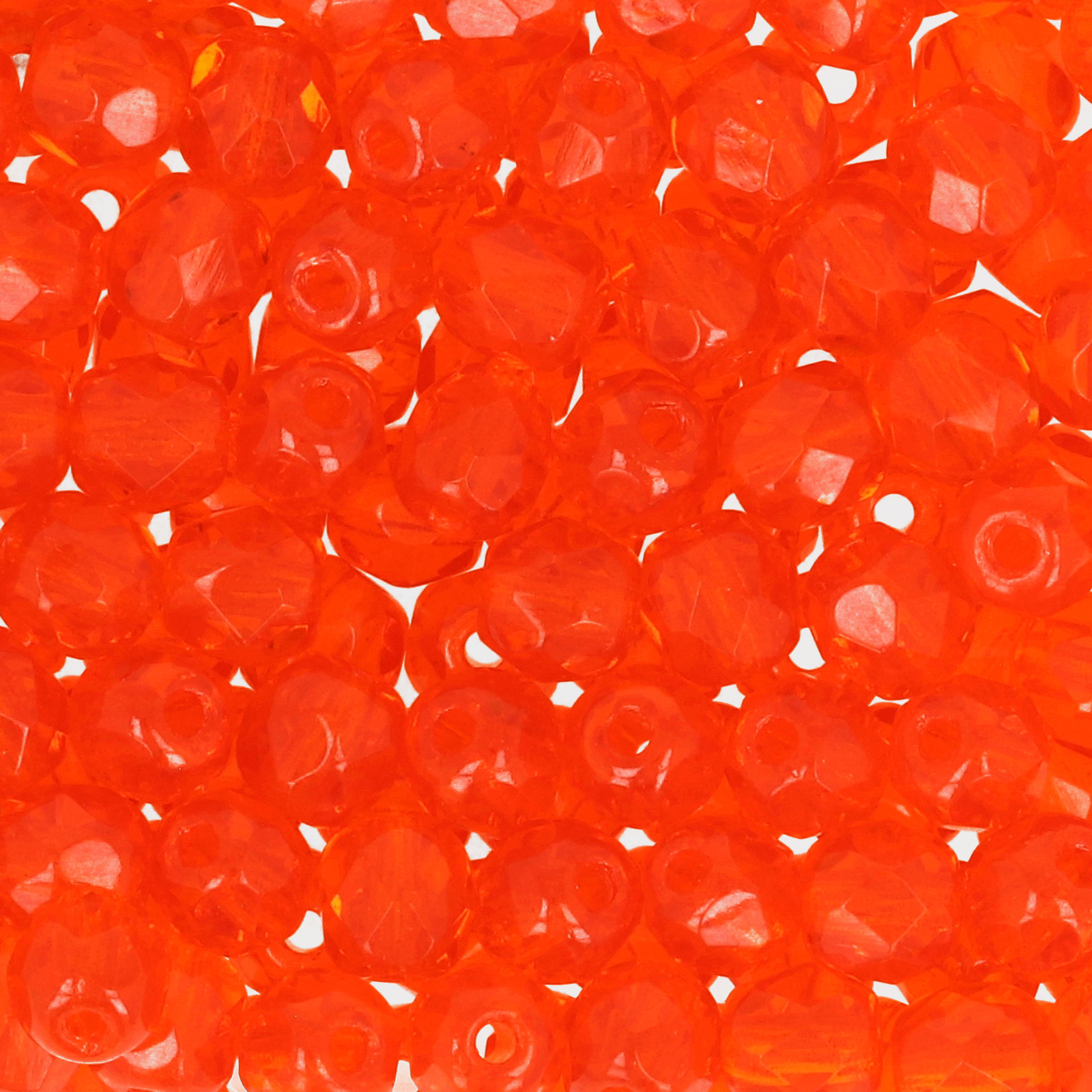 böhmische glasschliffperlen hyacinth 4mm | 50st