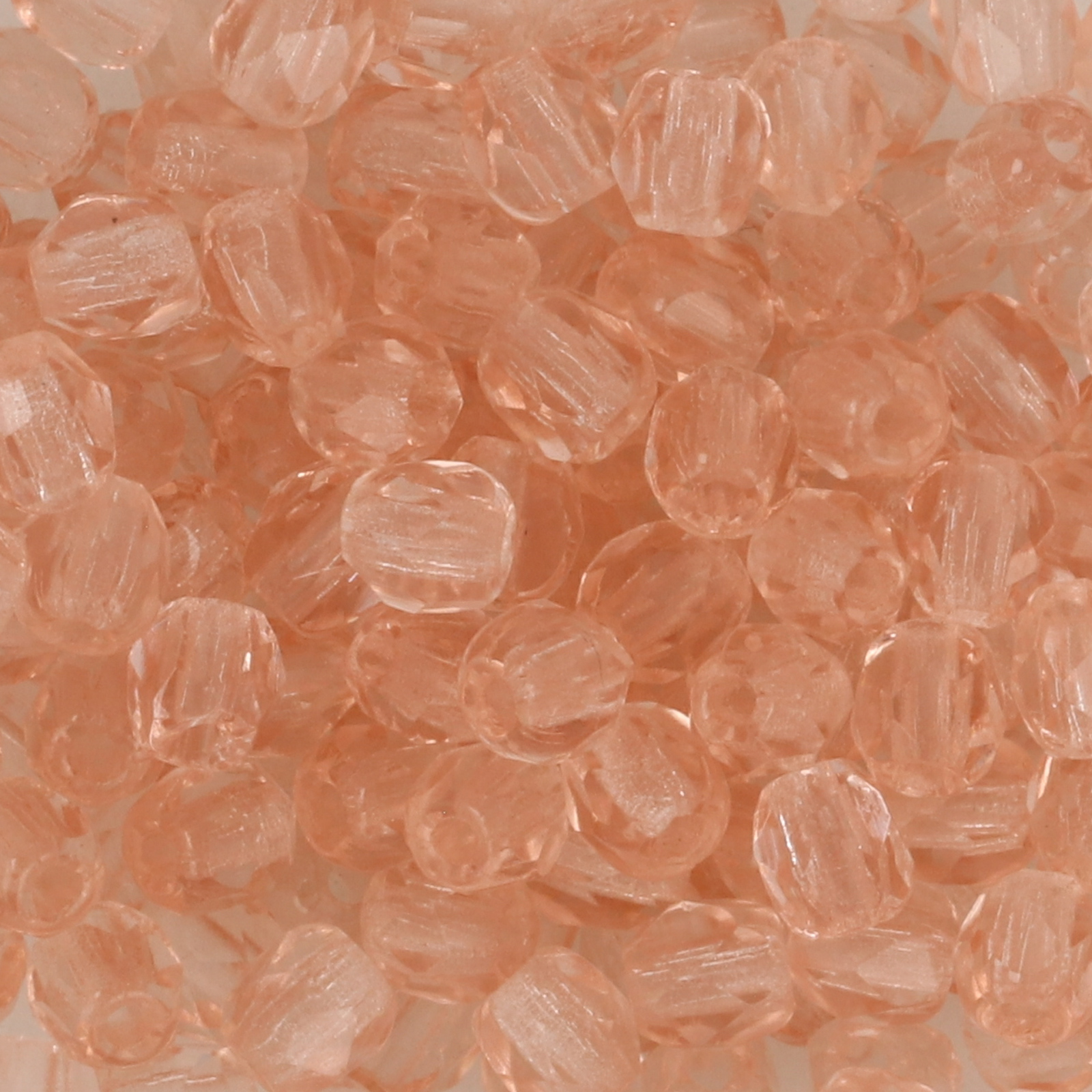 czech fire-polished round beads rosaline 3mm | 50pc