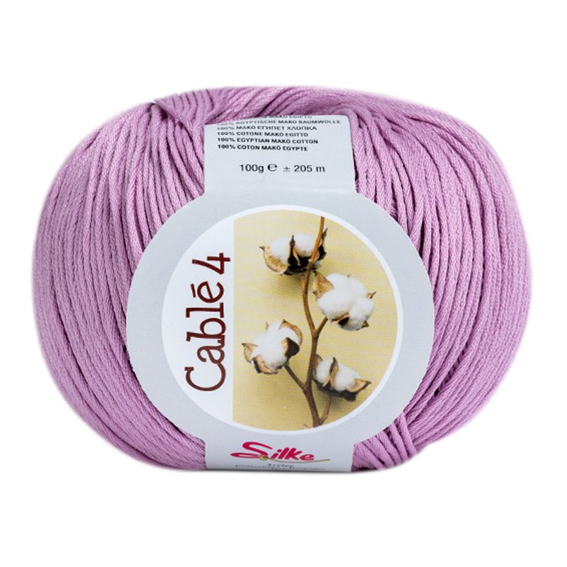 silke cablé 4 - zyklame (930) -100gr (205mt) | 1st