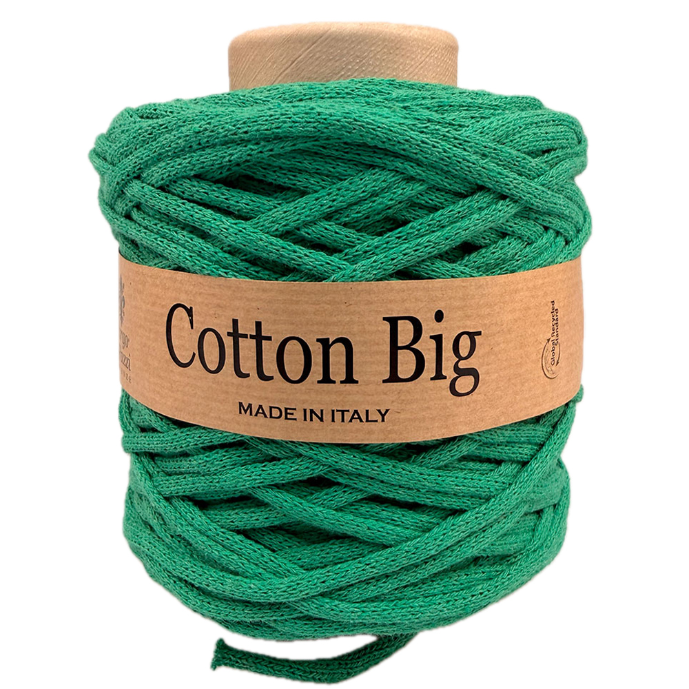 borgo de' pazzi cotton big - emerald green (225) - 500gr (140mt) | 1pc