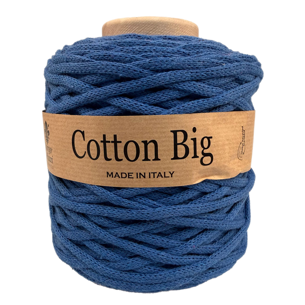 borgo de' pazzi cotton big - royal blue (340) - 500gr (140mt) | 1pc