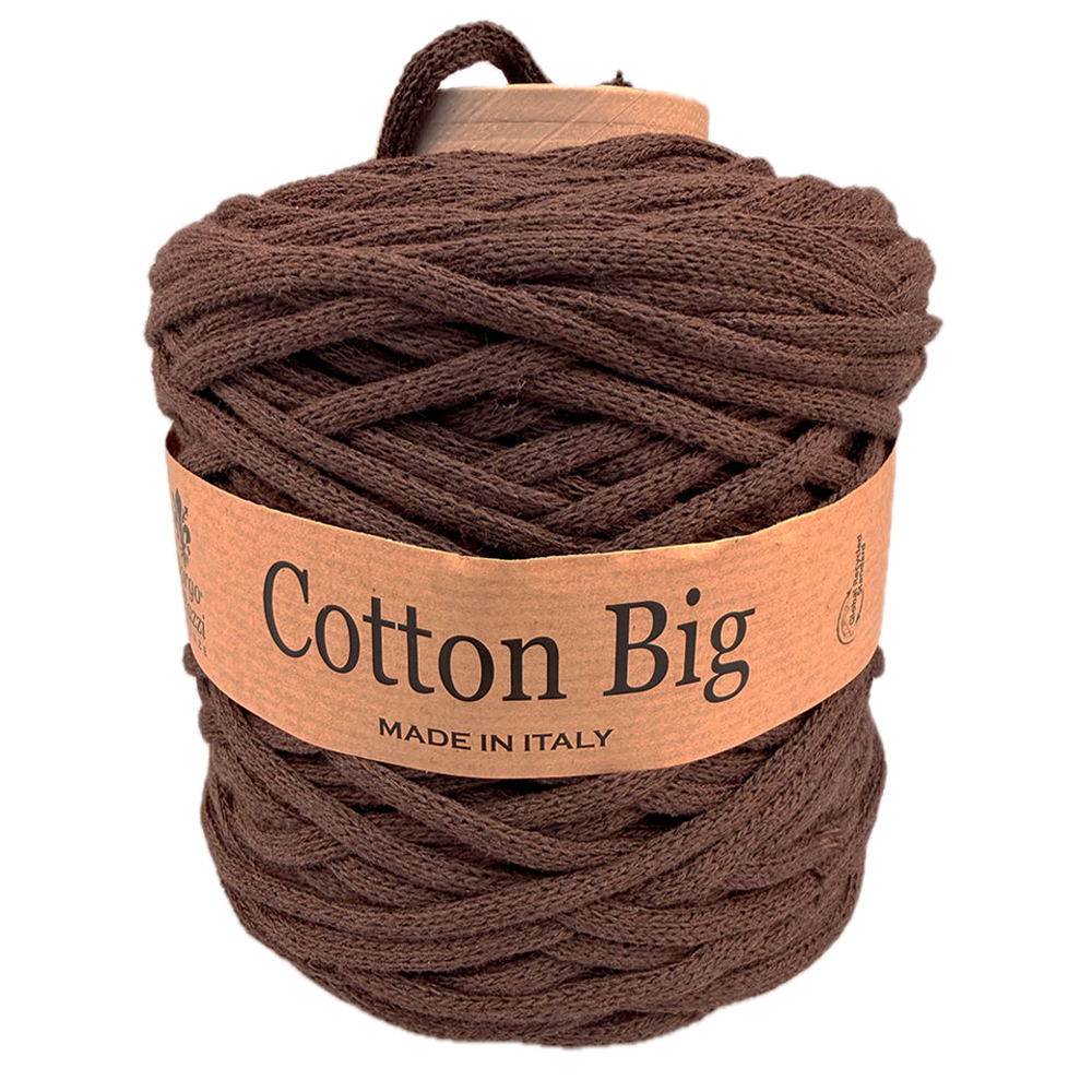 borgo de' pazzi cotton big - brown (650) - 500gr (140mt) | 1pc